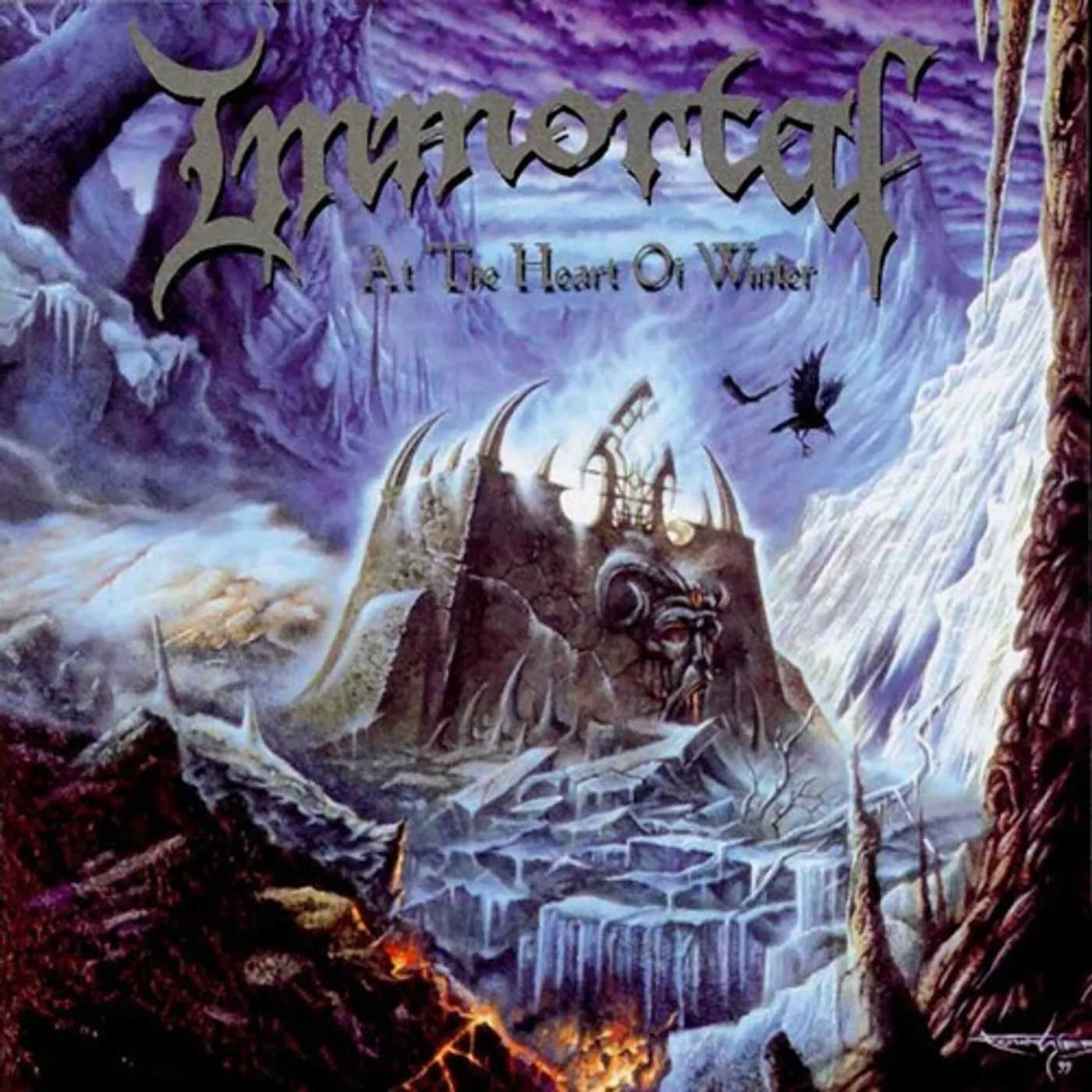 Immortal AT THE HEART OF WINTER CD