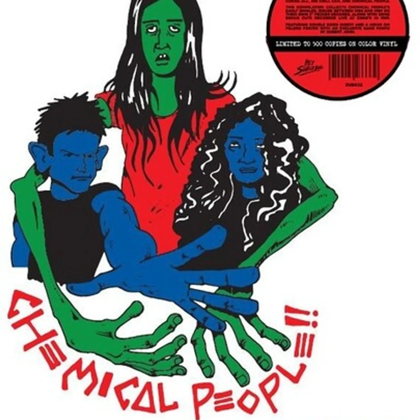 Chemical People SINGLES 1988 1989 Vinyl Record