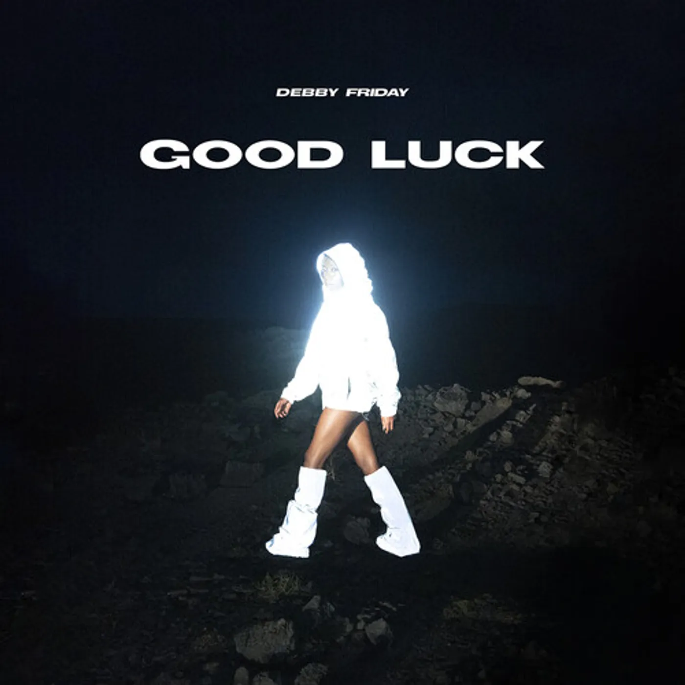 DEBBY FRIDAY Good Luck   Metallic Silver Loser Editio Vinyl Record