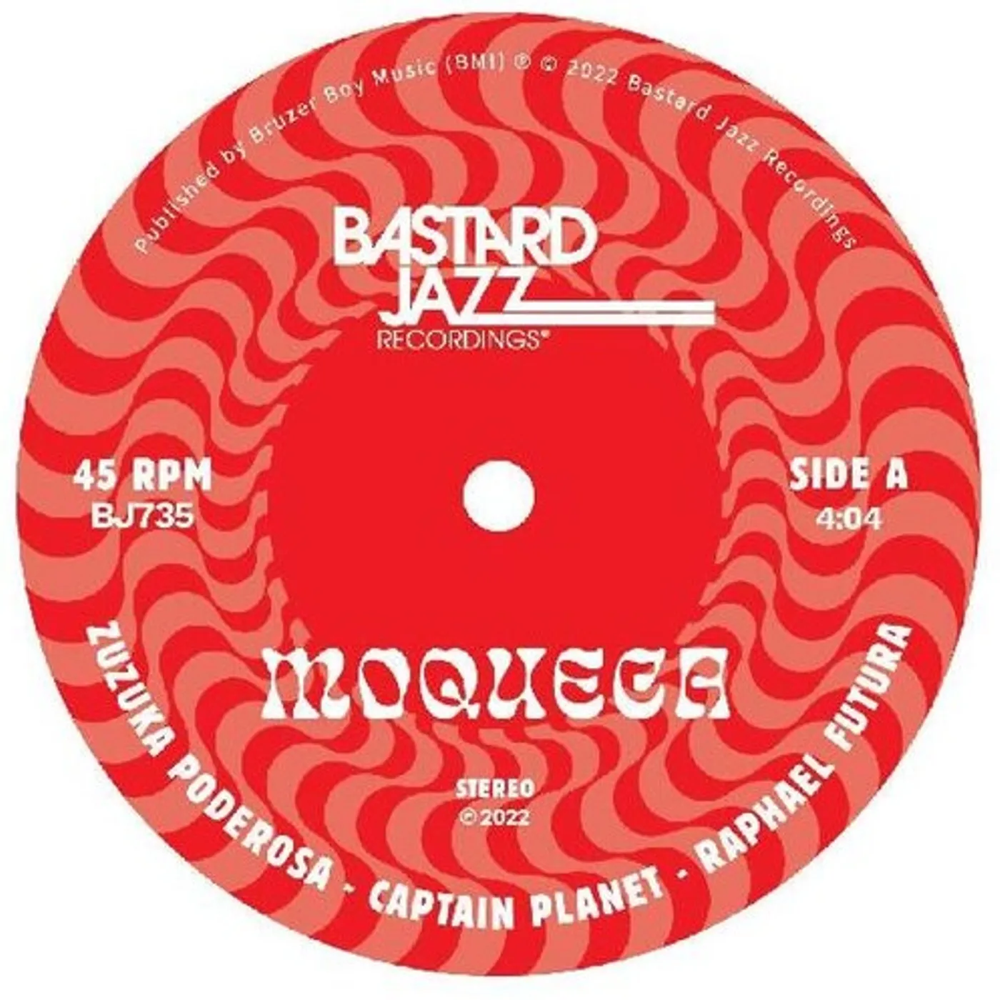 Captain Planet / Zuzuka Poderosa / Raphael Futura MOQUECA Vinyl Record