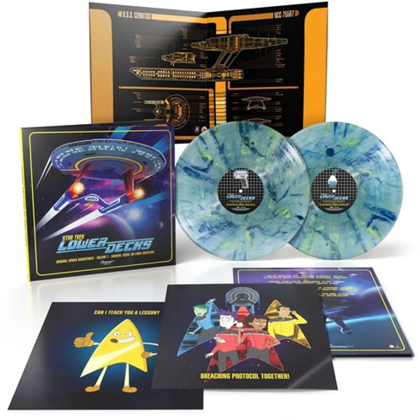 Chris Westlake STAR TREK LOWER DECKS ORIGINAL SERIES SOUNDTRACK 1 Vinyl Record