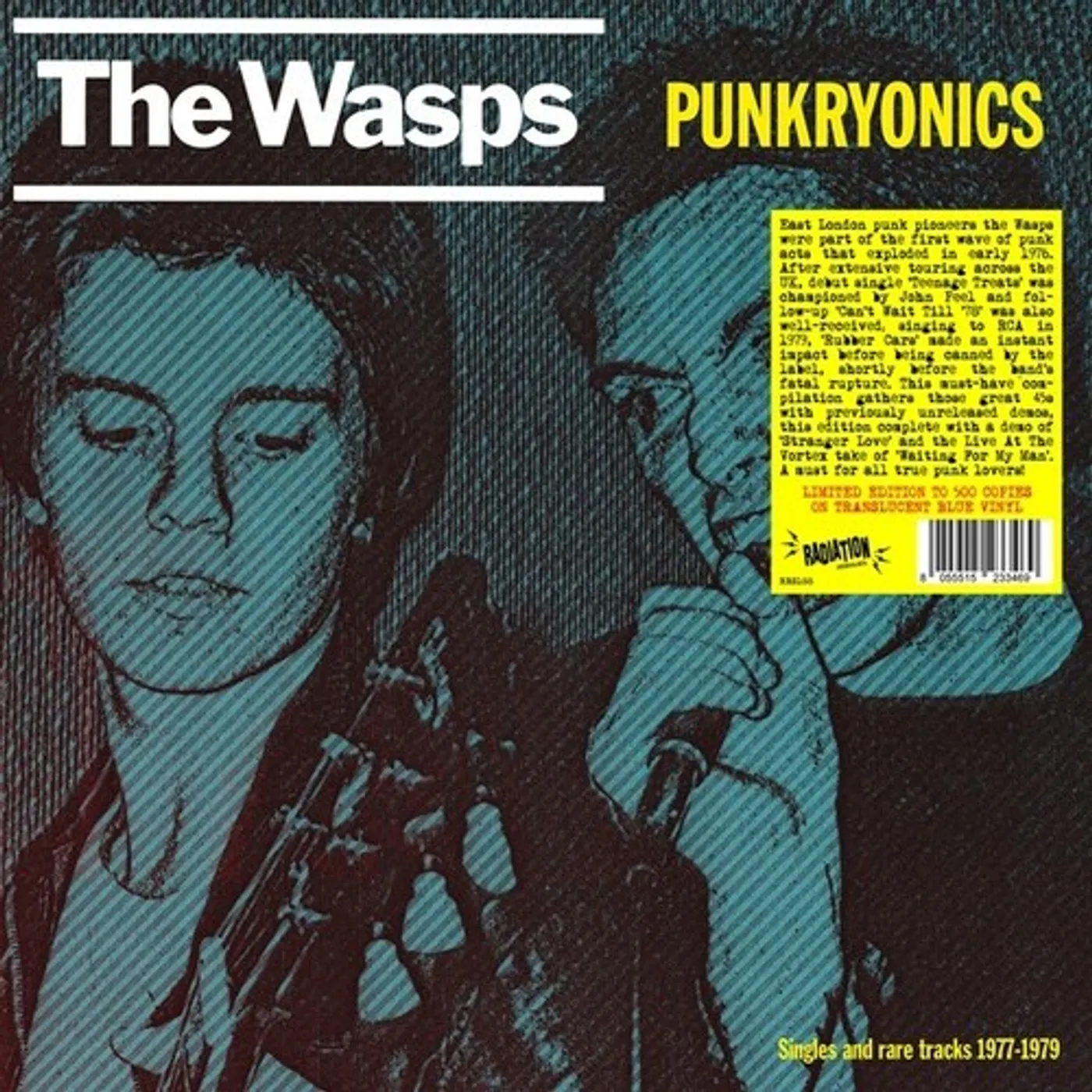 WASPS PUNKRYONICS: SINGLES & RARE TRACKS 1977-1979 Vinyl Record
