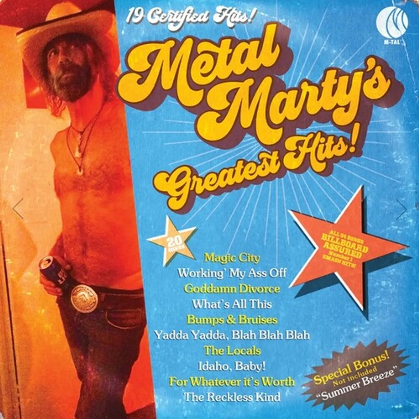 METAL MARTY'S GREATEST HITS! Vinyl Record
