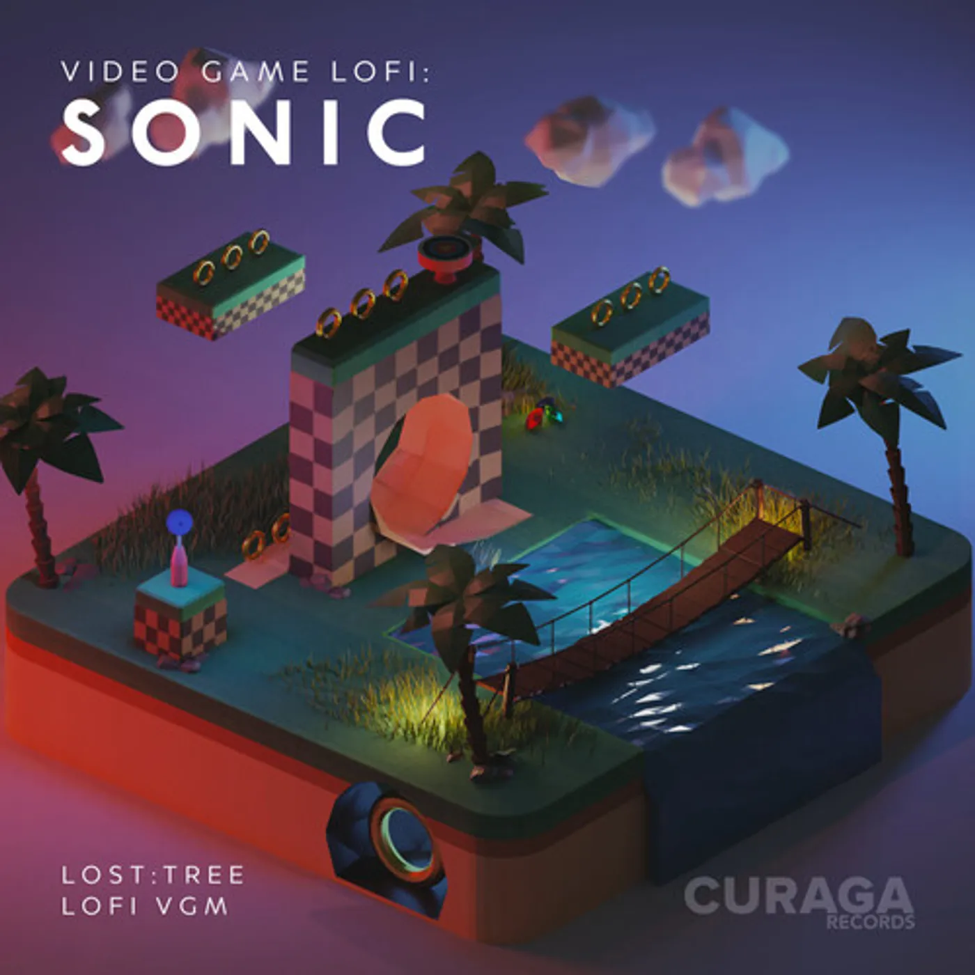 lost:tree VIDEO GAME LOFI: SONIC - Original Soundtrack Vinyl Record