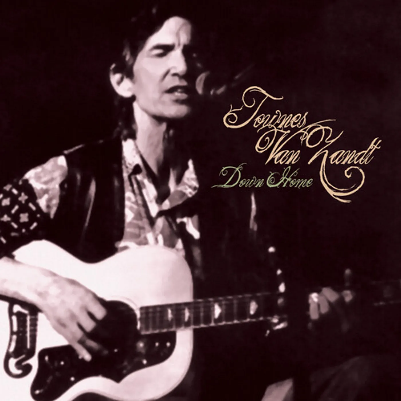 Townes Van Zandt Down Home 1985 Vinyl Record