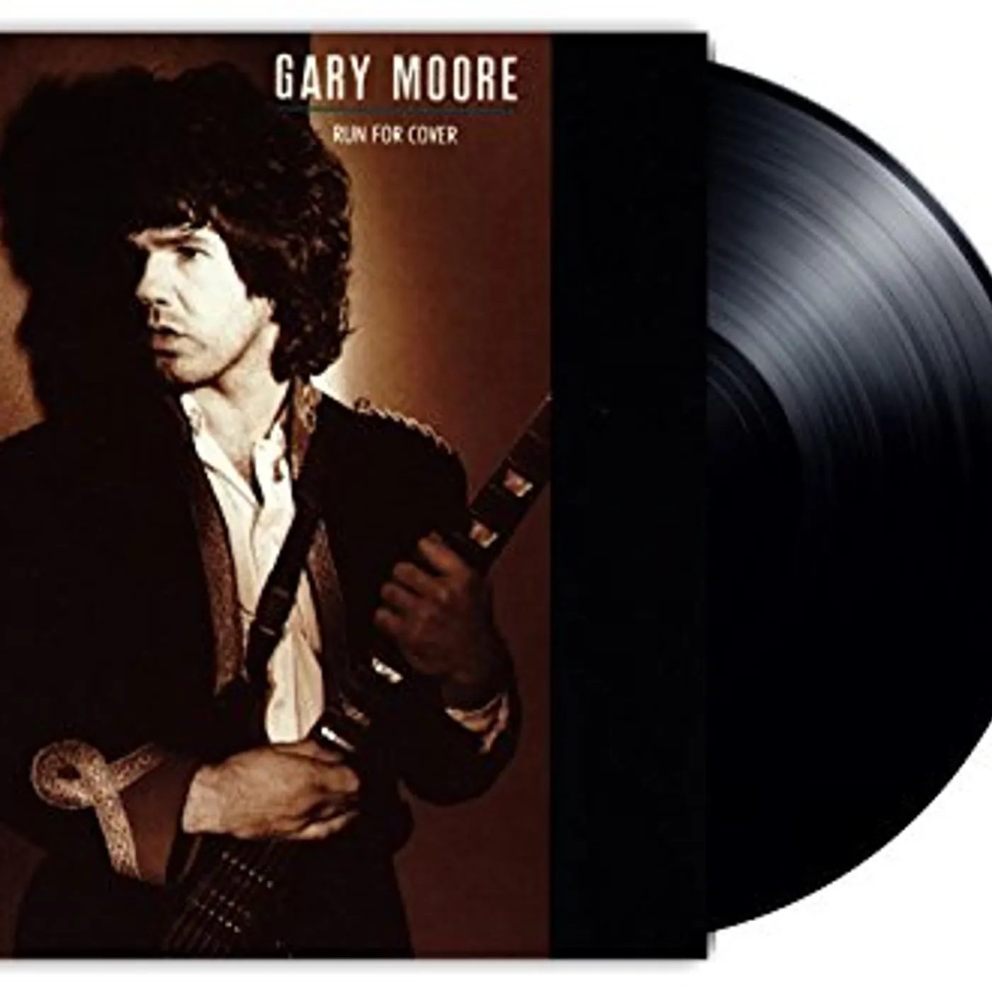 Gary Moore Run For Cover Vinyl Record