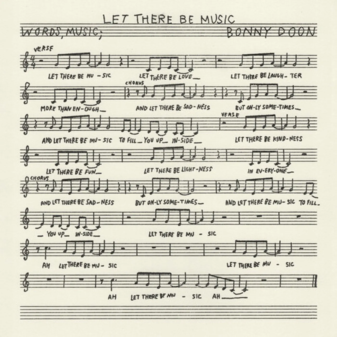 Bonny Doon LET THERE BE MUSIC CD