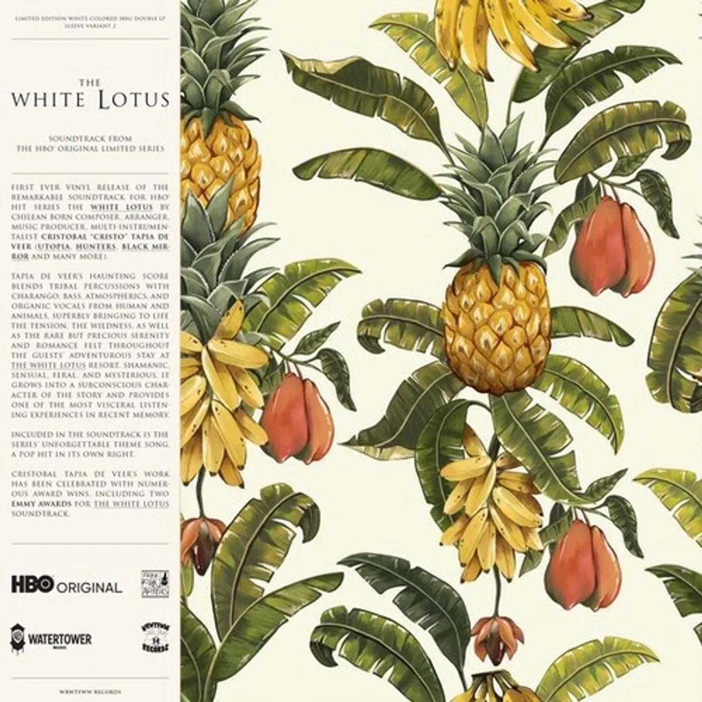 Cristobal Tapia De Veer White Lotus (Cover Variant 2) Vinyl Record