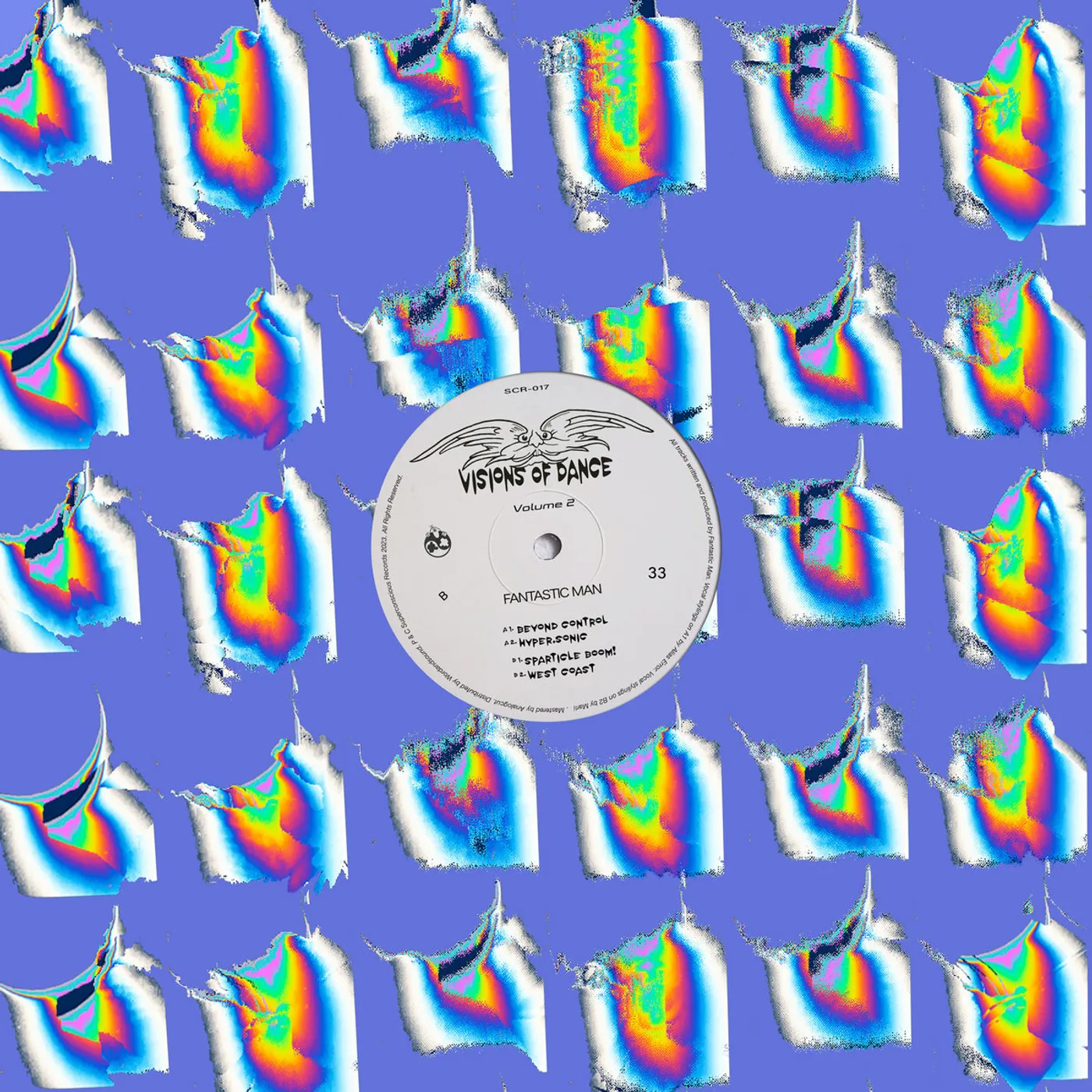 Fantastic Man VISIONS OF DANCE 2 Vinyl Record