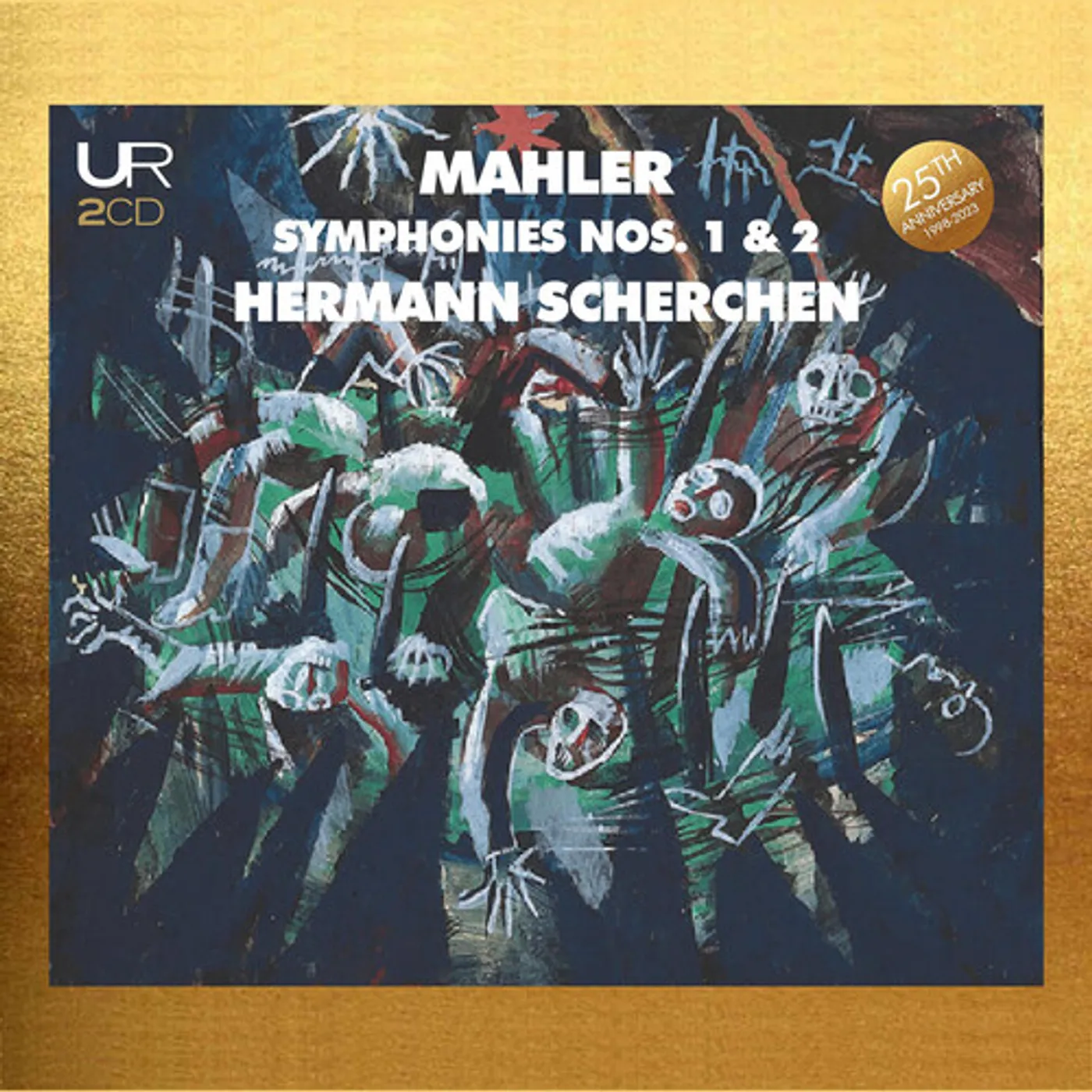 Mahler / Scherchen SYMPHONIES NOS. 1 & 2 CD