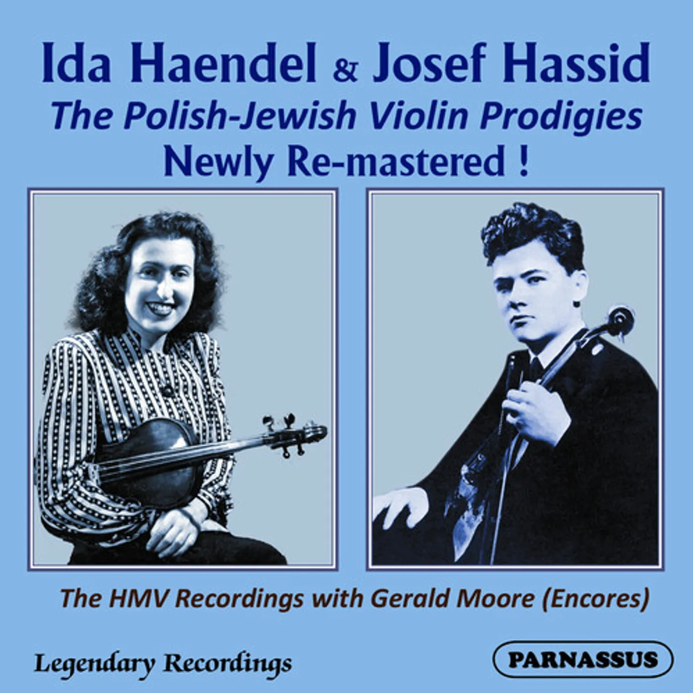 IDA HAENDEL & JOSEF HASSID THE POLISH-JEWISH VIOLN CD