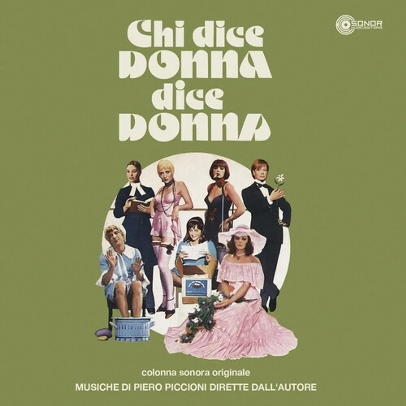 Piero Piccioni CHI DICE DONNA DICE DONNA Vinyl Record
