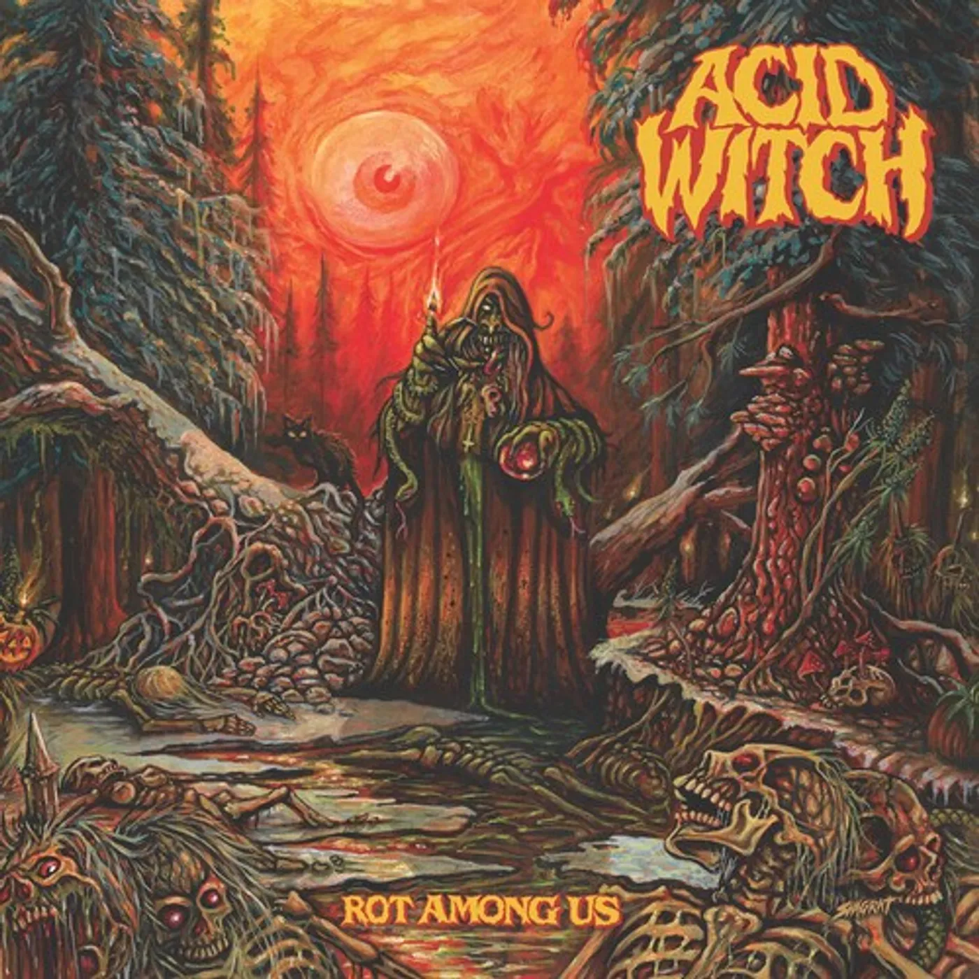 Acid Witch ROT AMONG US CD