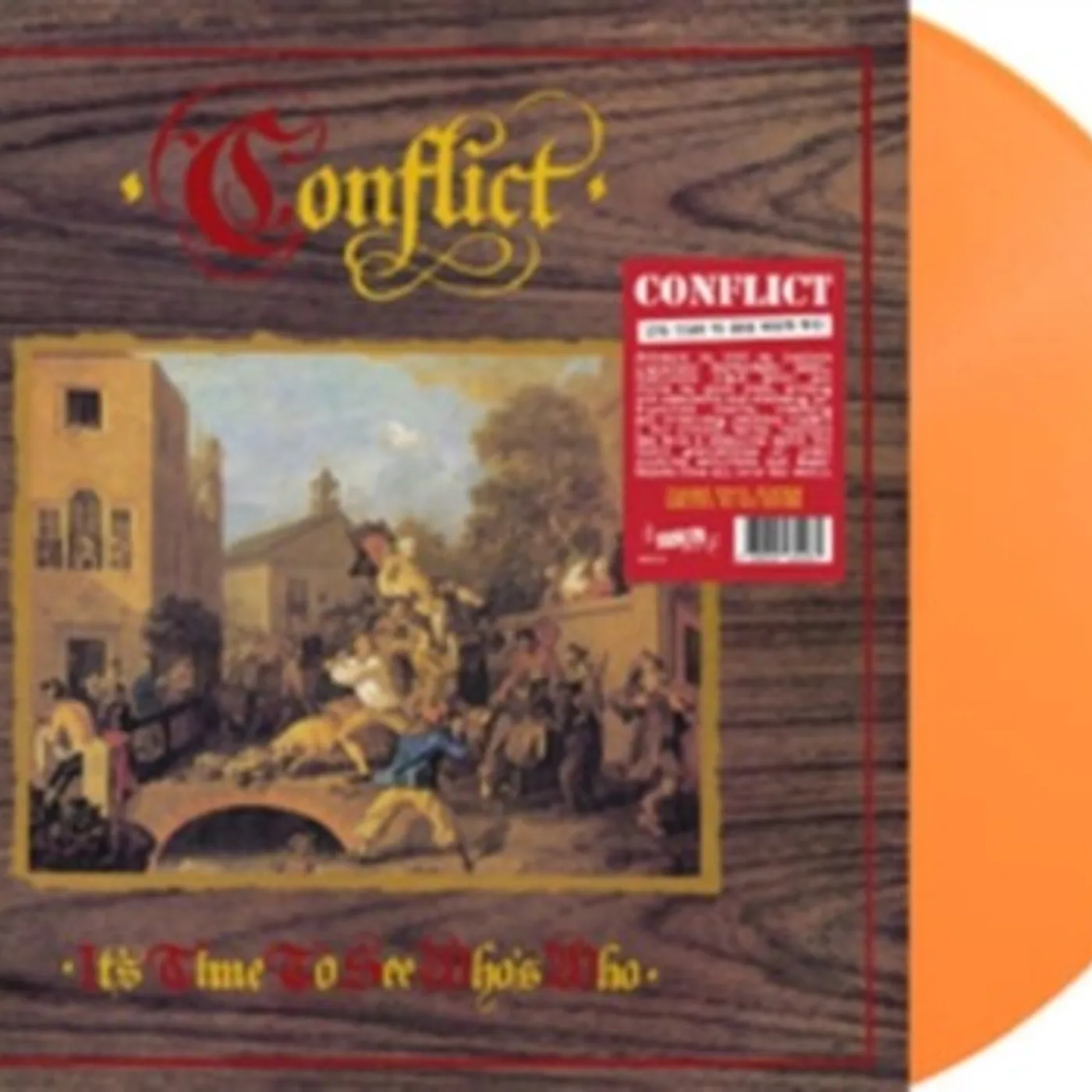 Conflict It's Time to See Who's Who Vinyl Record