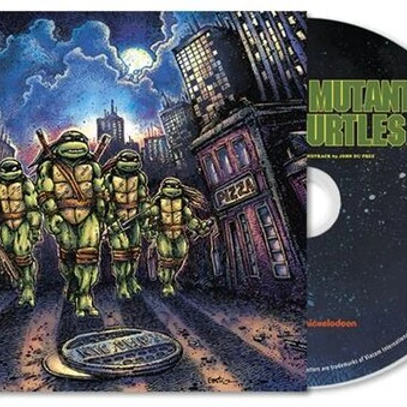 John Du Prez TEENAGE MUTANT NINJA TURTLES / Original Soundtrack CD