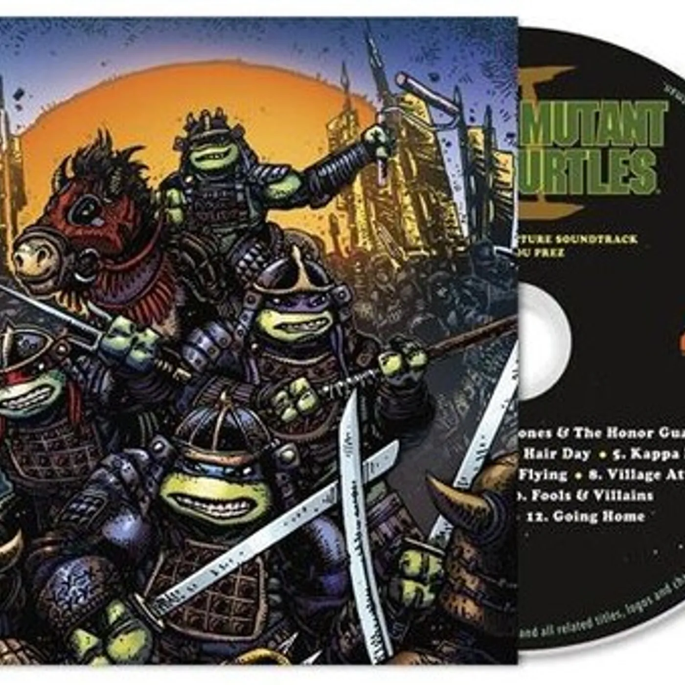 John Du Prez TEENAGE MUTANT NINJA TURTLES PART III / Original Soundtrack CD