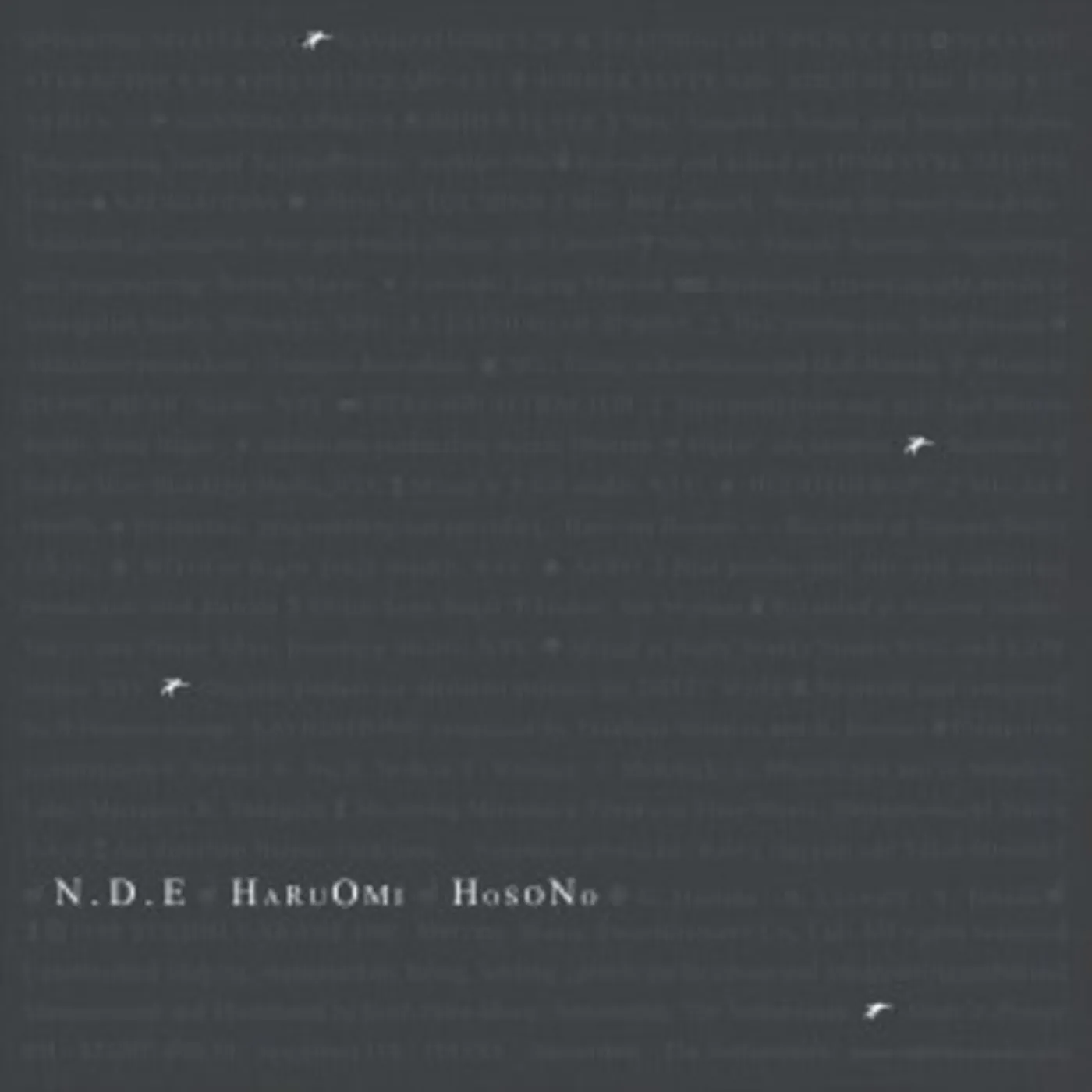 Haruomi Hosono N.D.E. Vinyl Record