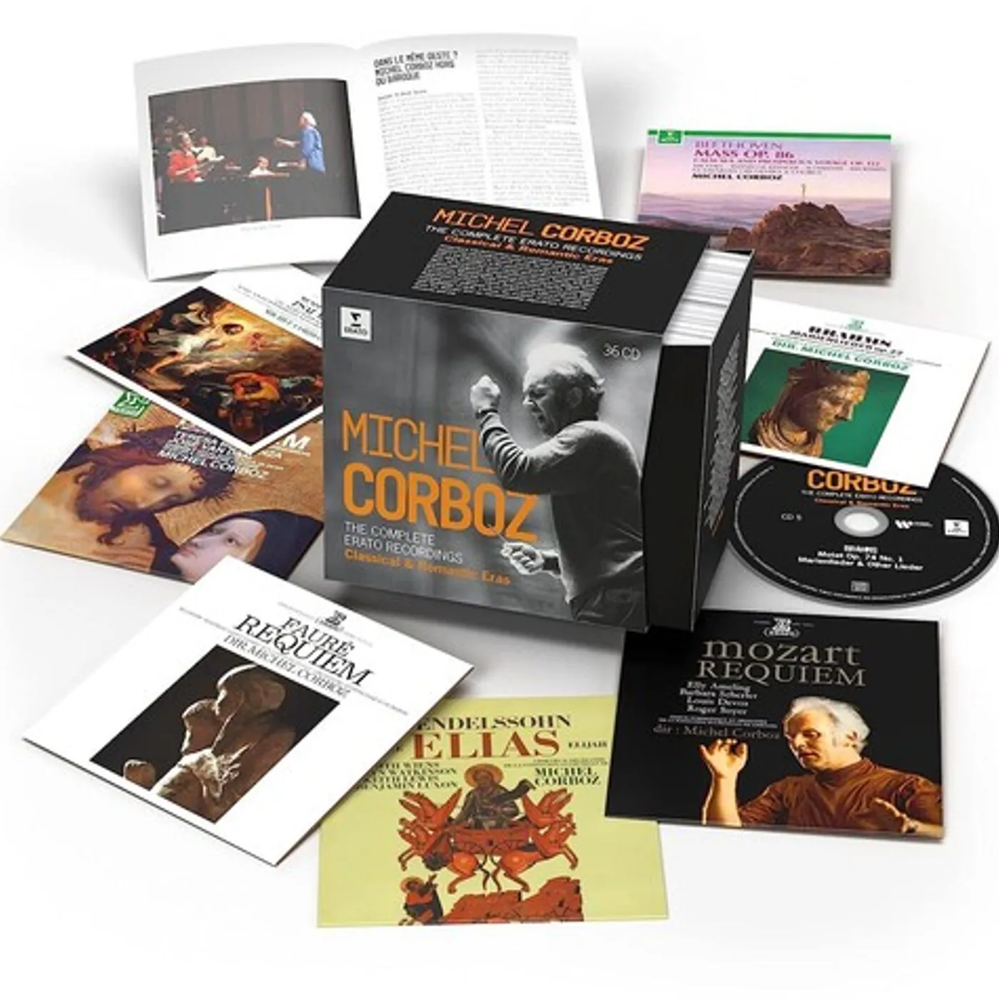 Michel Corboz COMPLETE ERATO RECORDINGS: CLASSICAL & ROMANTIC CD