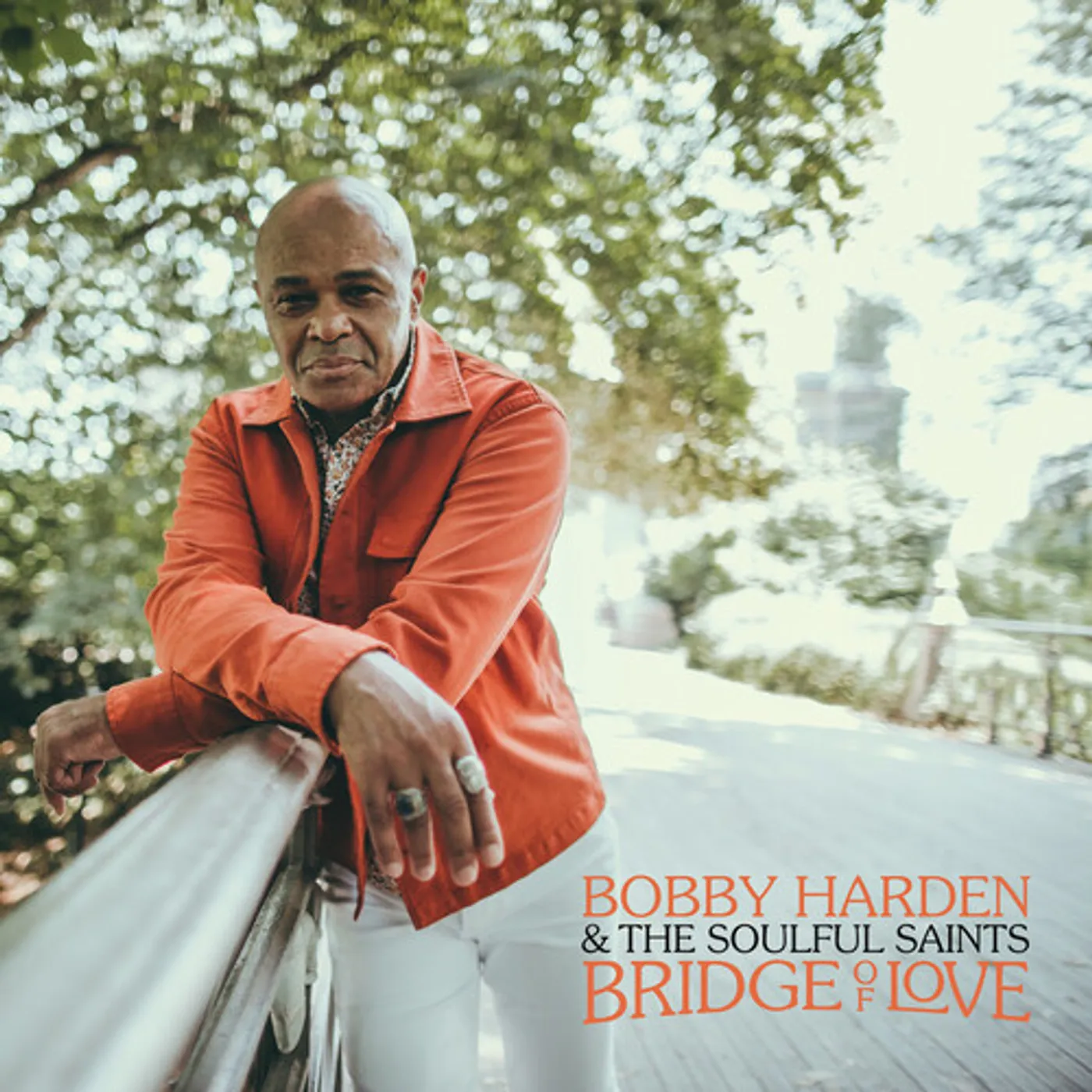 Bobby Harden & The Soulful Saints BRIDGE OF LOVE - HAZY BLACK Vinyl Record