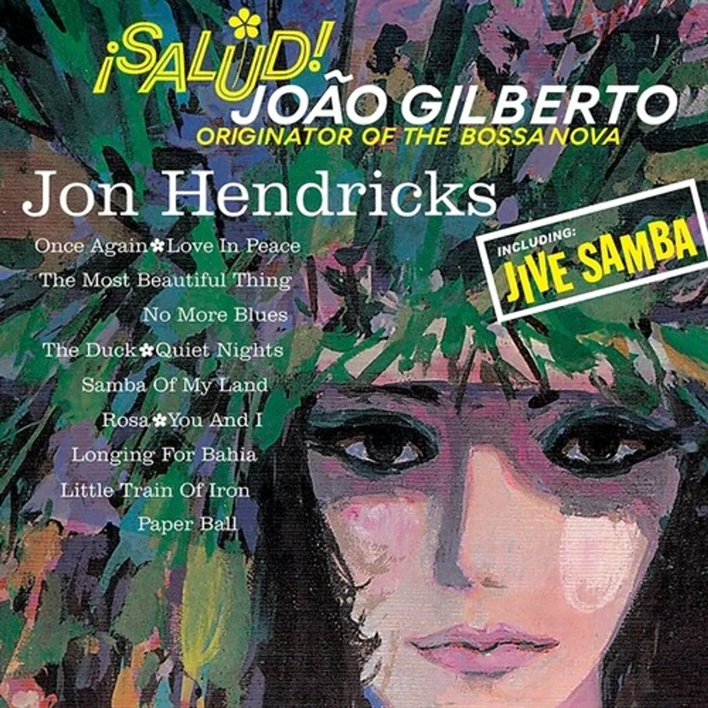 Jon Hendricks SALUD JOAO GILBERTO Vinyl Record