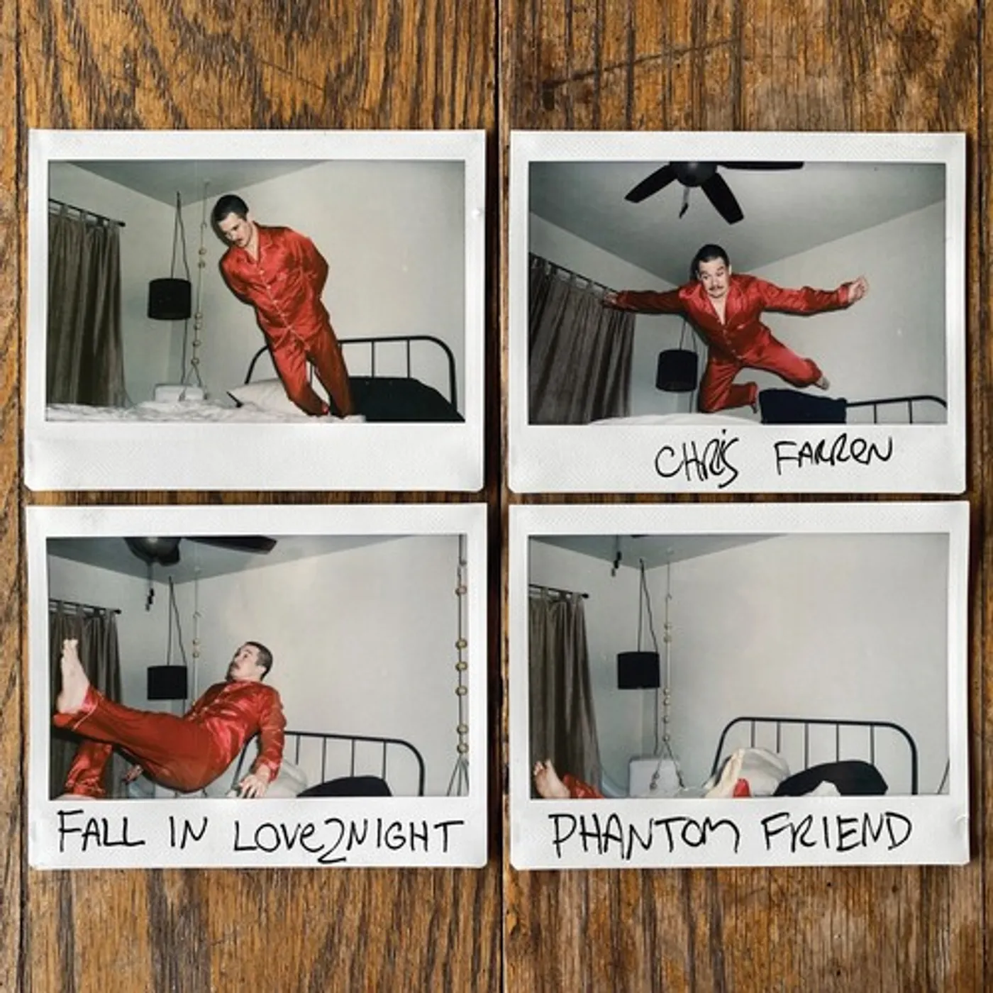 Chris Farren FALL IN LOVE2NIGHT / PHANTOM FRIEND Vinyl Record