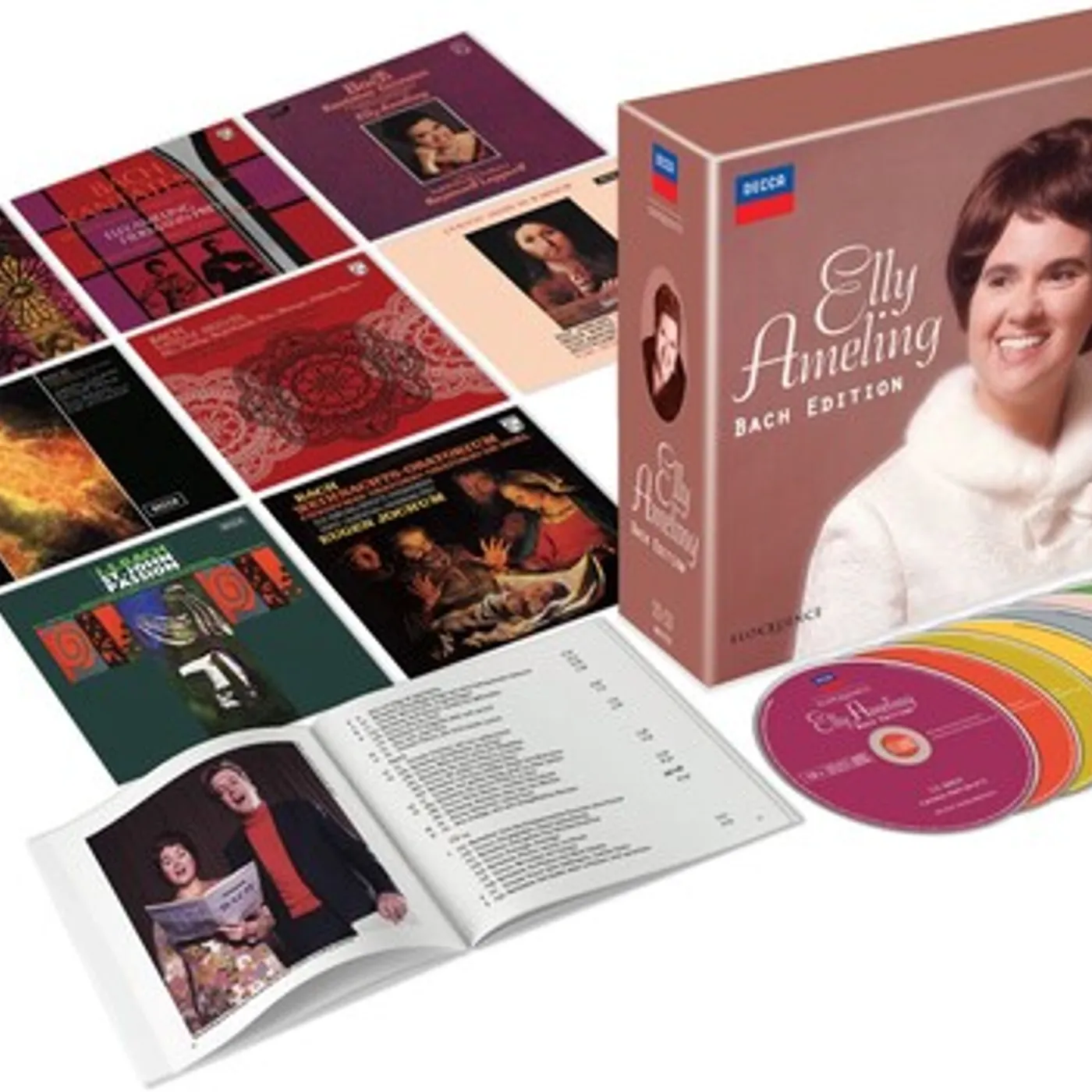 ELLY AMELING: BACH EDITION CD