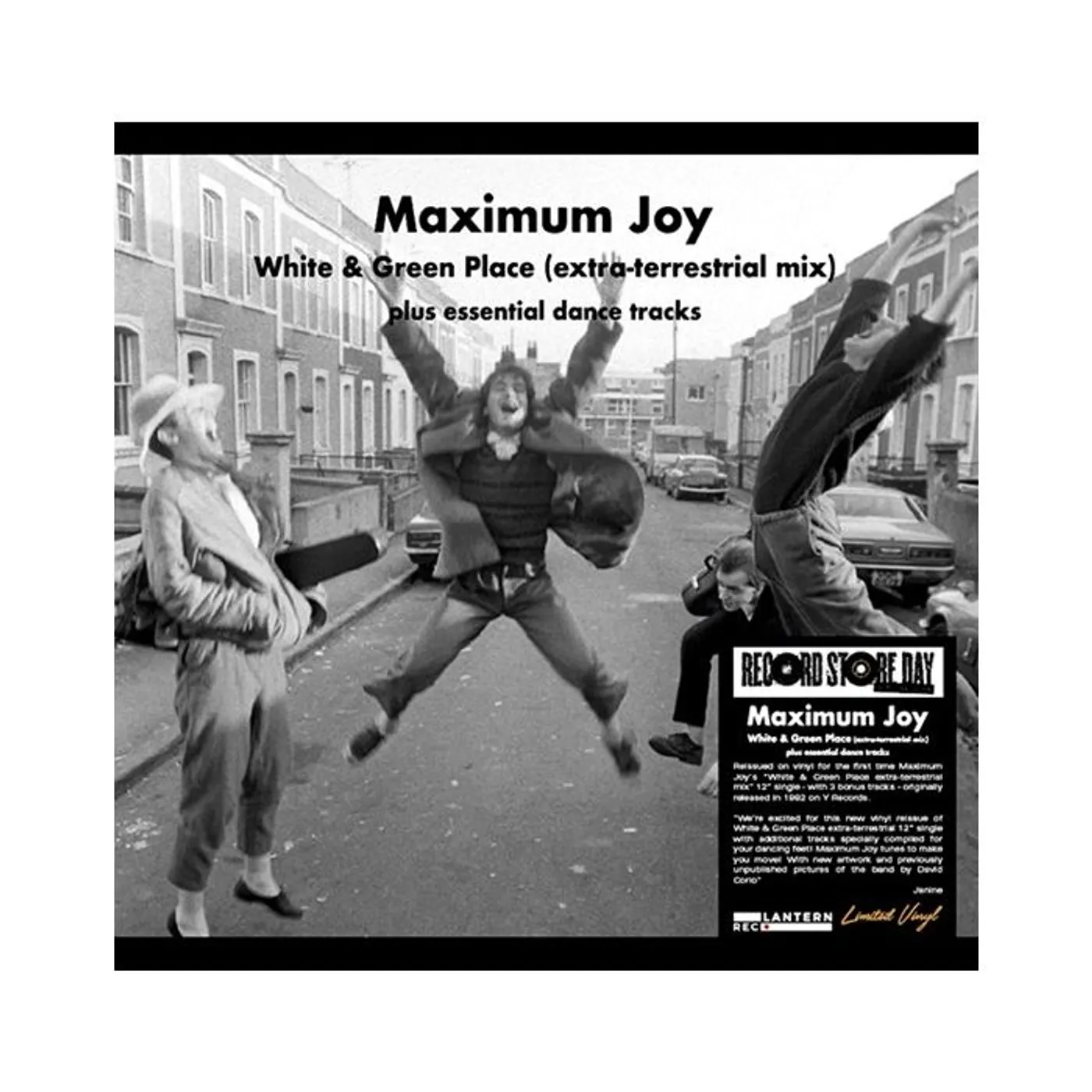 Maximum Joy White & Green Place (Extra-Terrestrial Mix) [Limited Edition] Vinyl Record