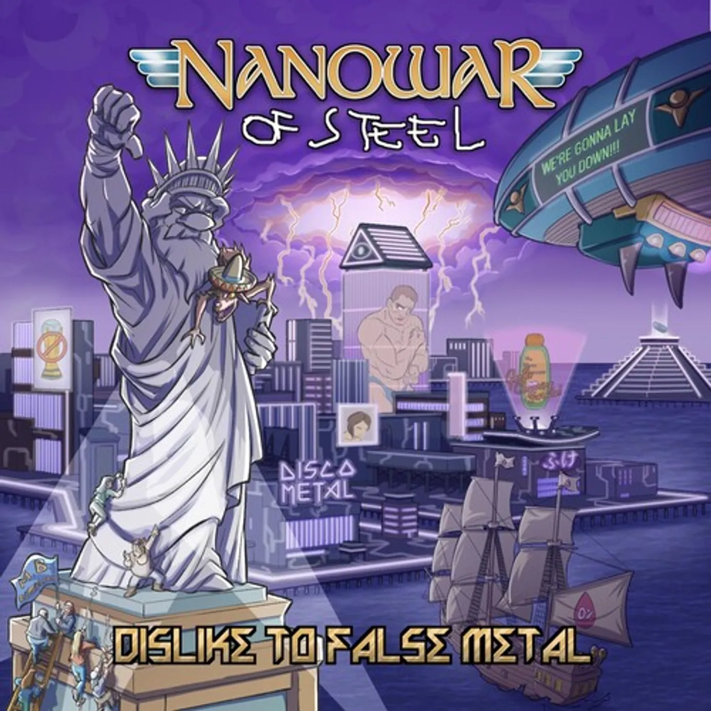 NanowaR of Steel Dislike To False Metal Vinyl Record