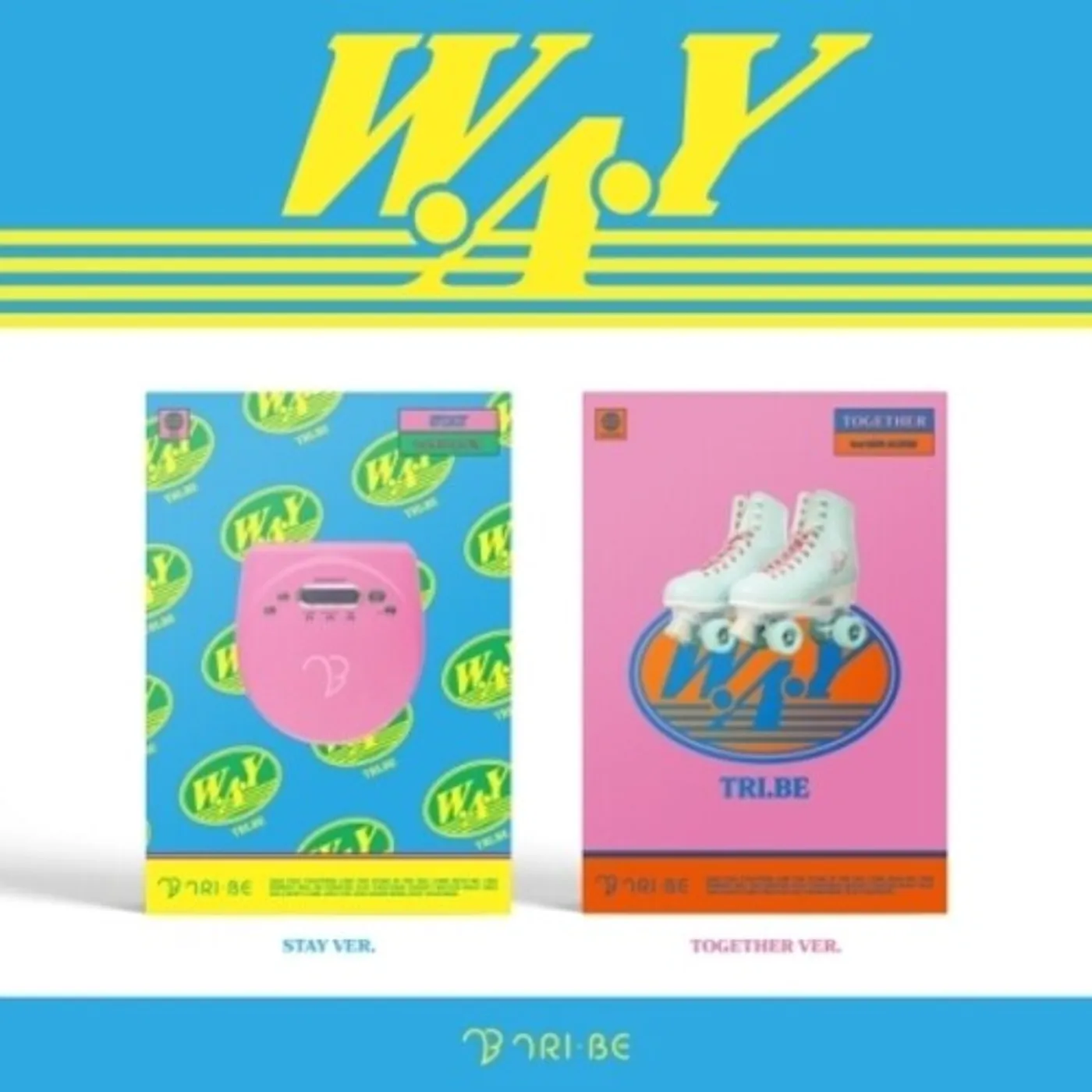 TRI.BE W.A.Y (RANDOM COVER) CD
