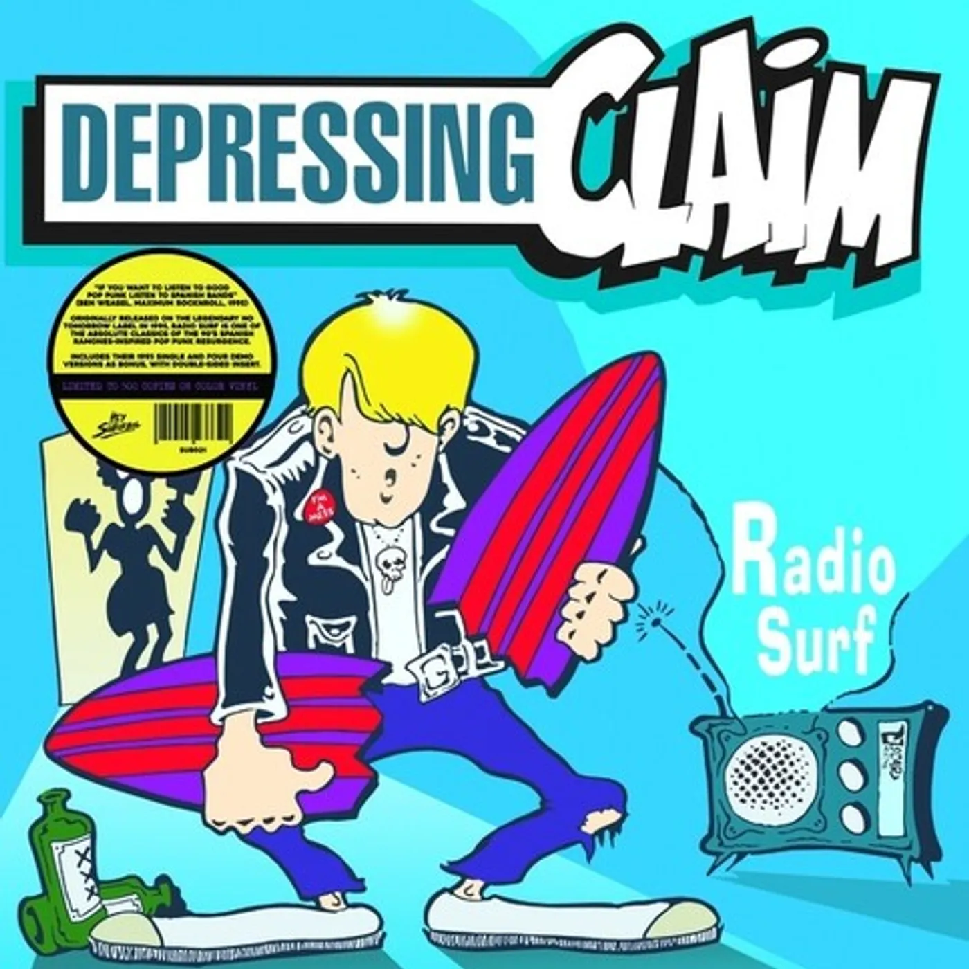 Depressing Claim Radio Surf Vinyl Record