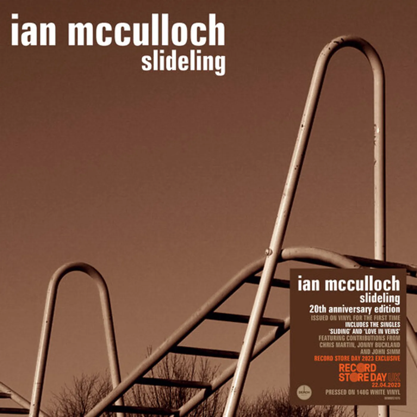 Ian McCulloch SLIDELING: 20TH ANNIVERSARY Vinyl Record