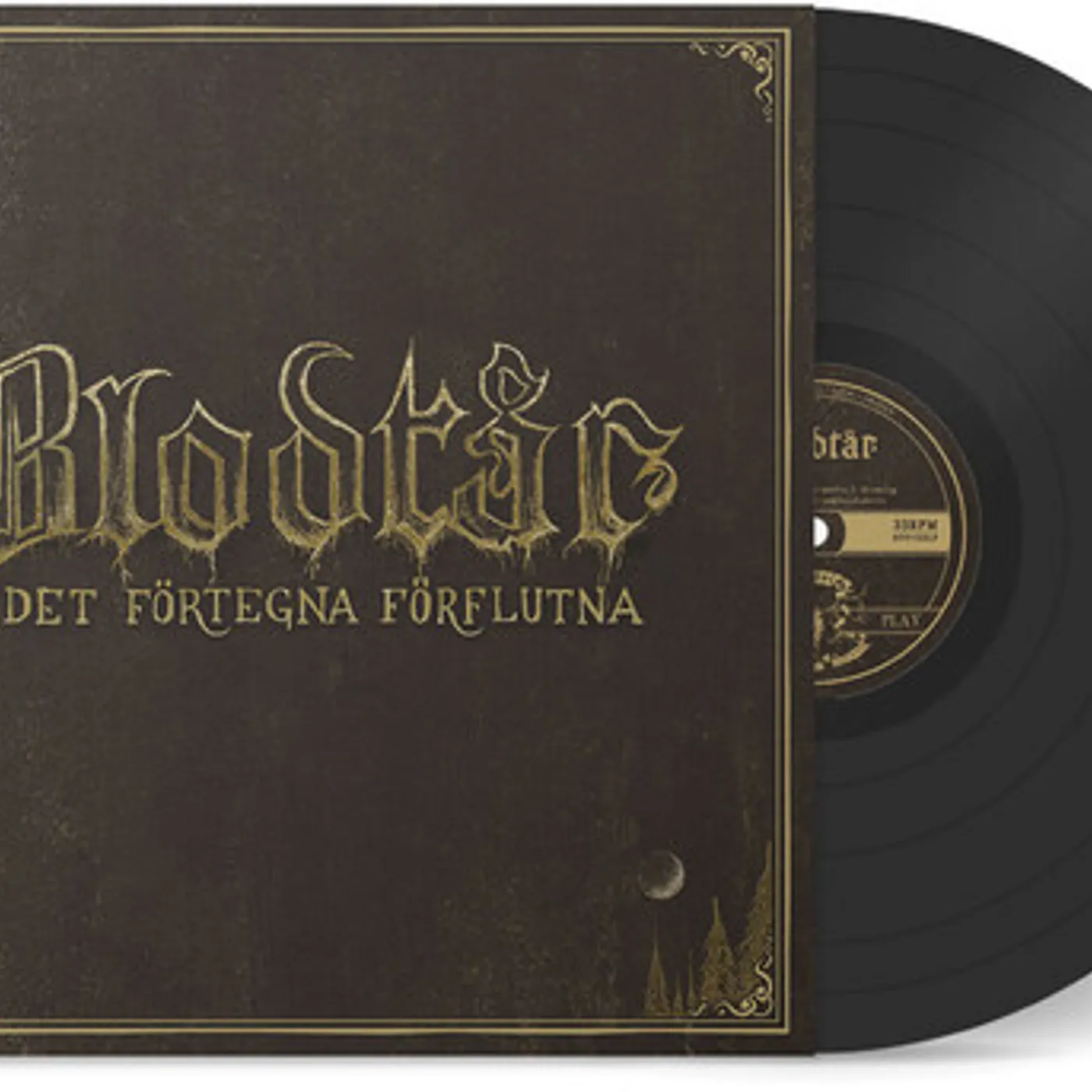 Blodtår DET FORTEGNA FORFLUTNA Vinyl Record
