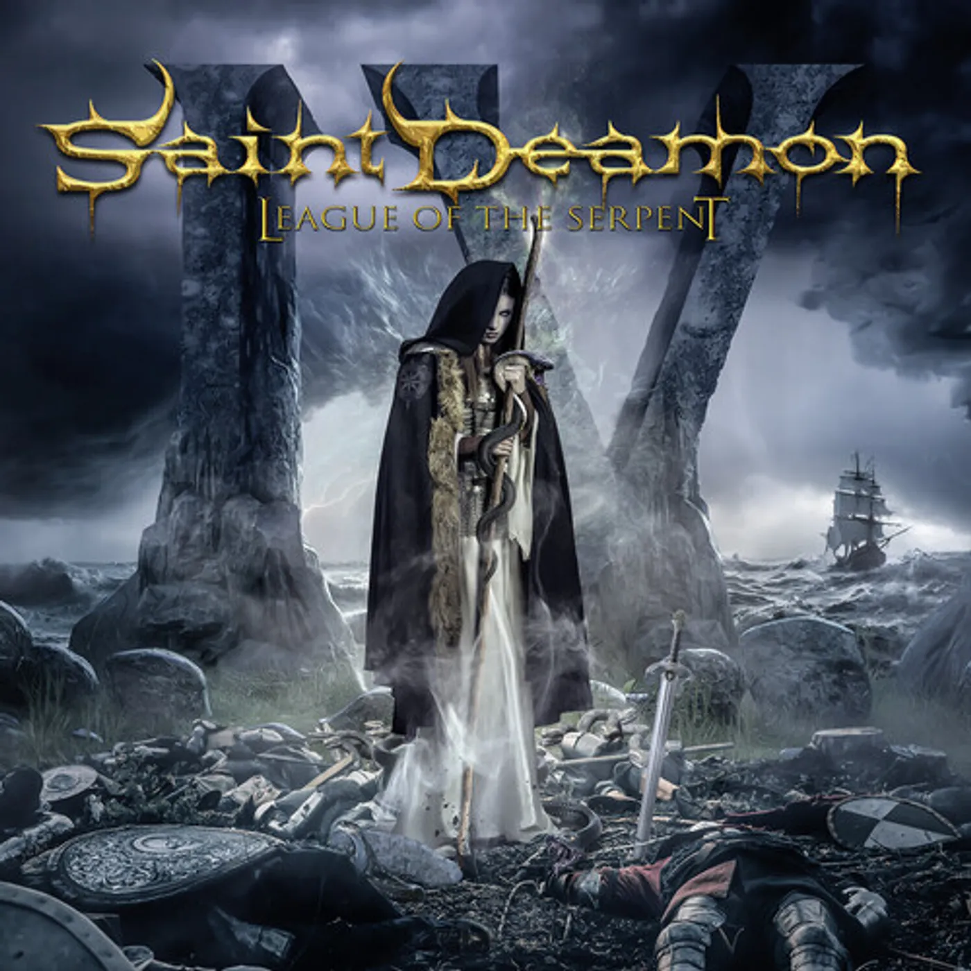 Saint Deamon LEAGUE OF THE SERPENT CD