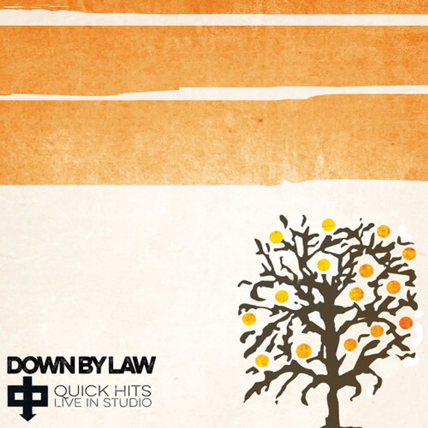 Down By Law QUICK HITS LIVE IN STUDIO - ORANGE Vinyl Record
