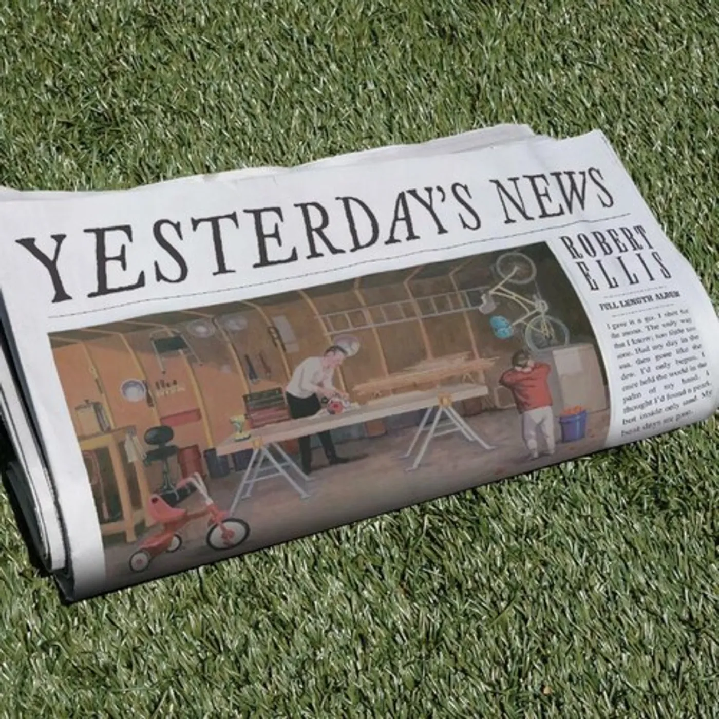 Robert Ellis YESTERDAY'S NEWS CD