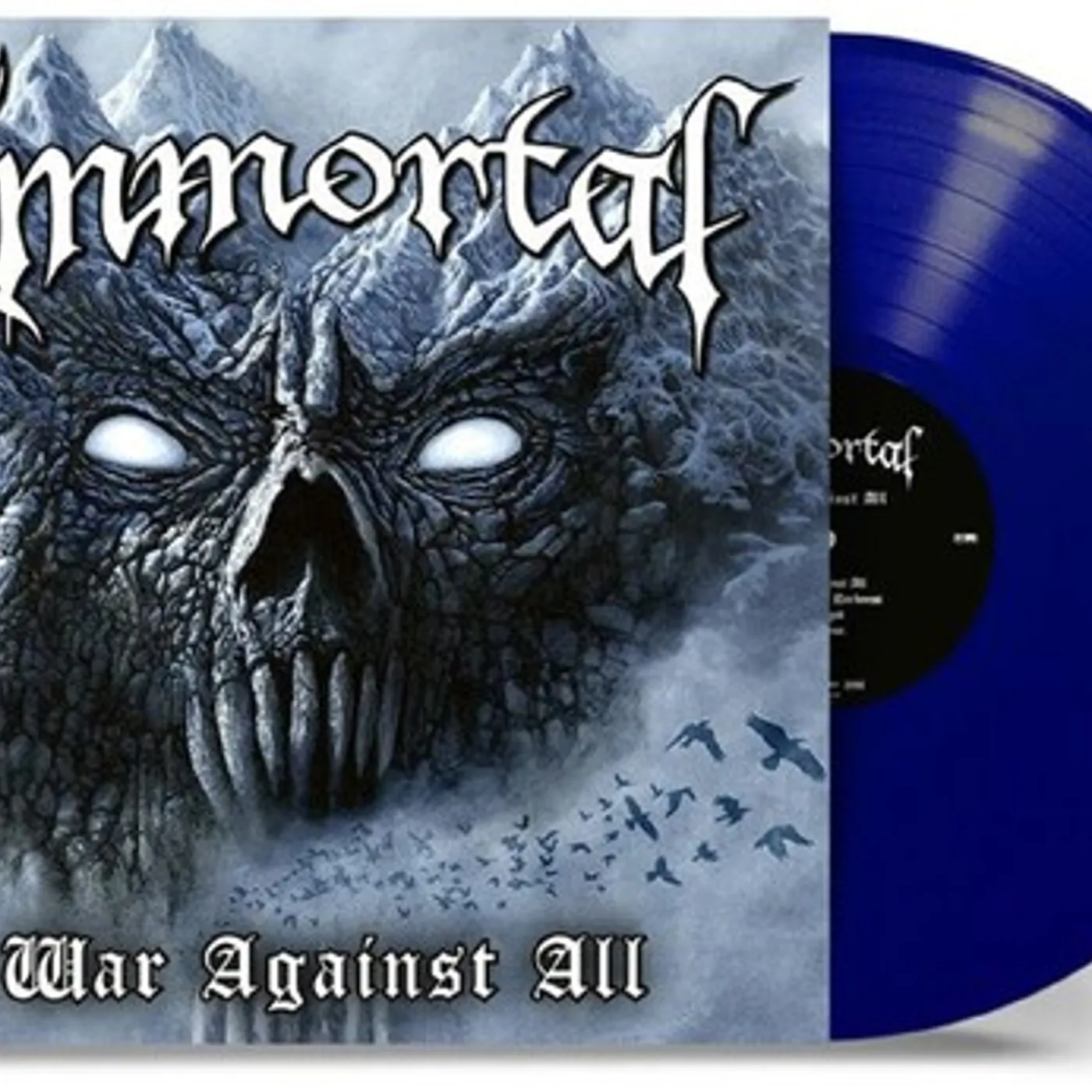 Immortal War Against All (Baltic Blue) Vinyl Record