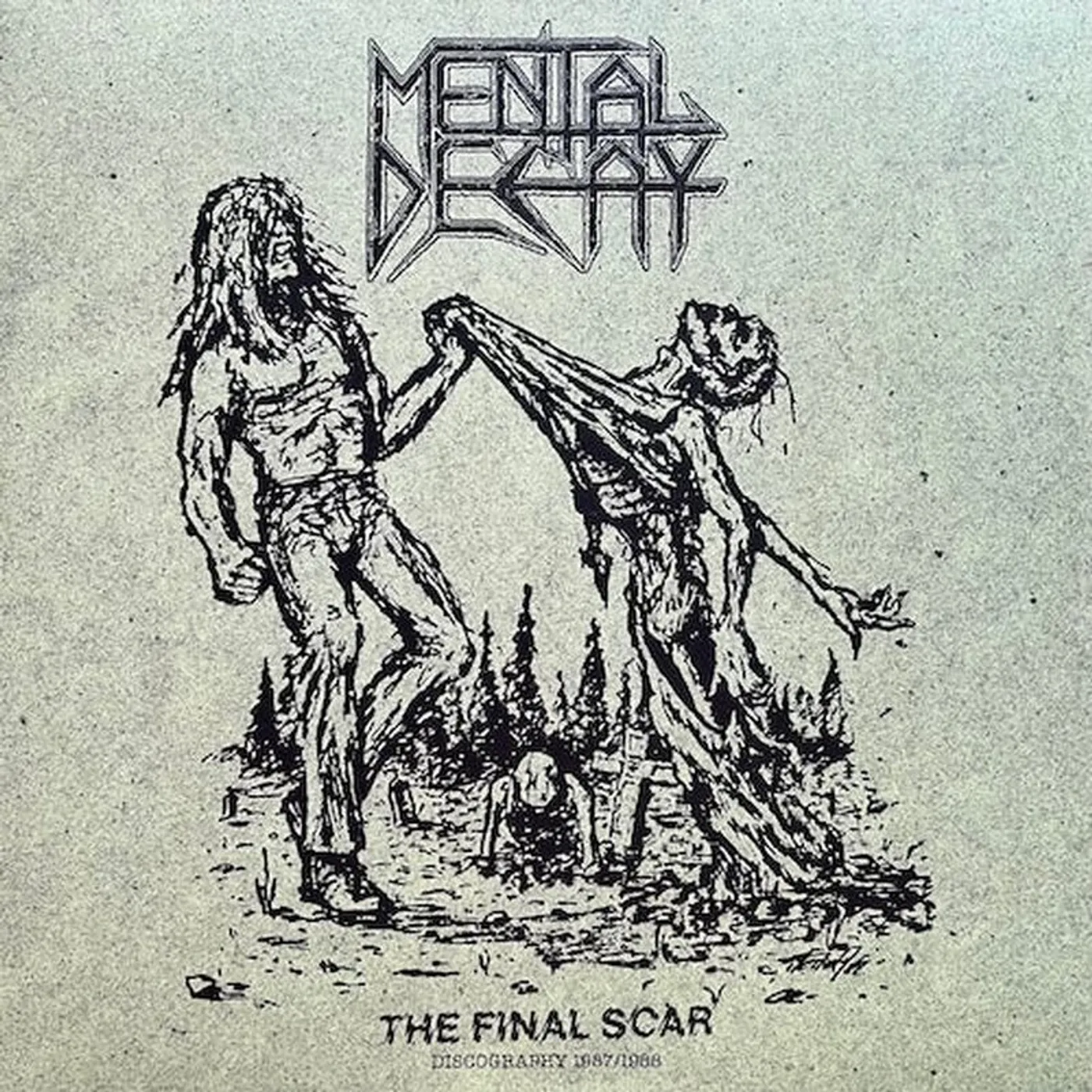 Mental Decay FINAL SCAR: DISCOGRAPHY 1987-1988 Vinyl Record