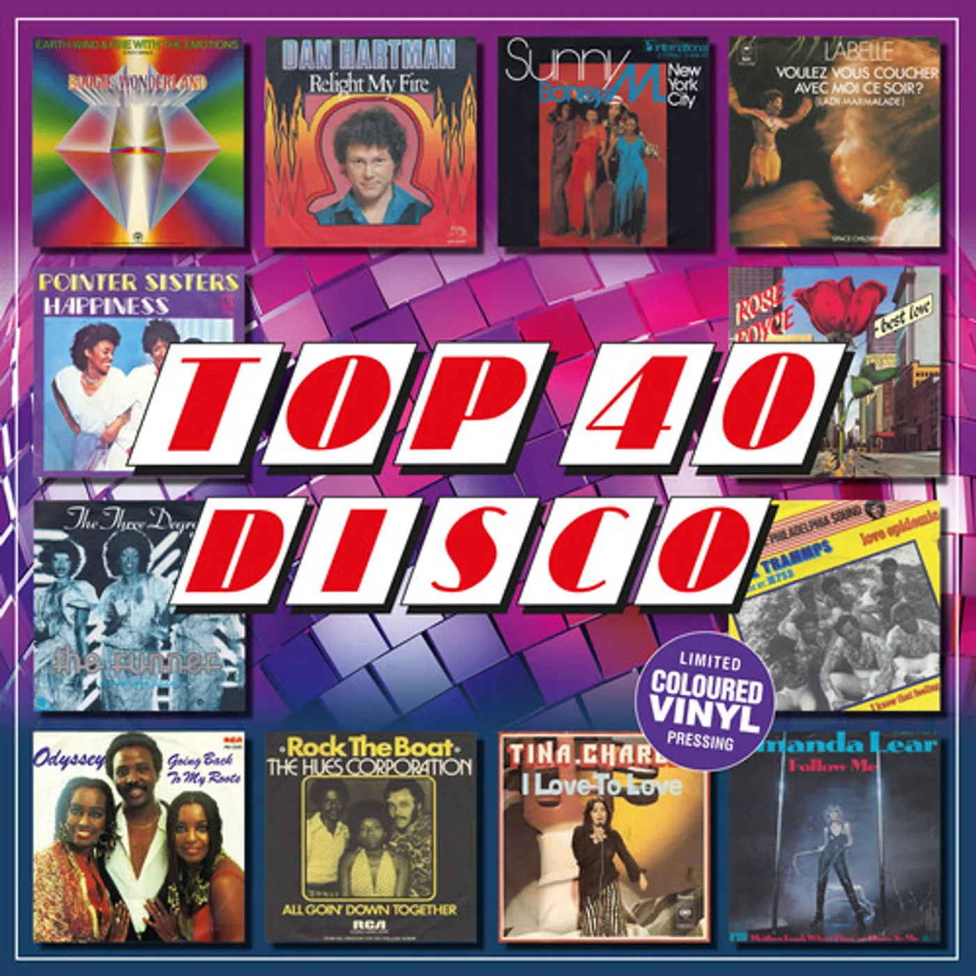 TOP 40 DISCO / VARIOUS Vinyl Record