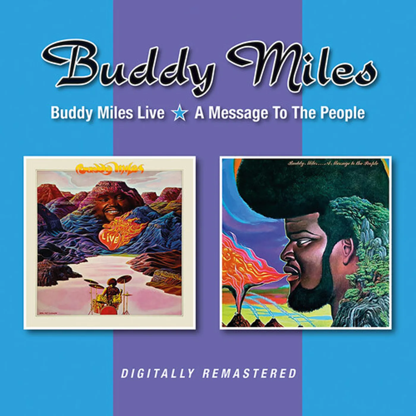 BUDDY MILES LIVE / MESSAGE FOR THE PEOPLE CD