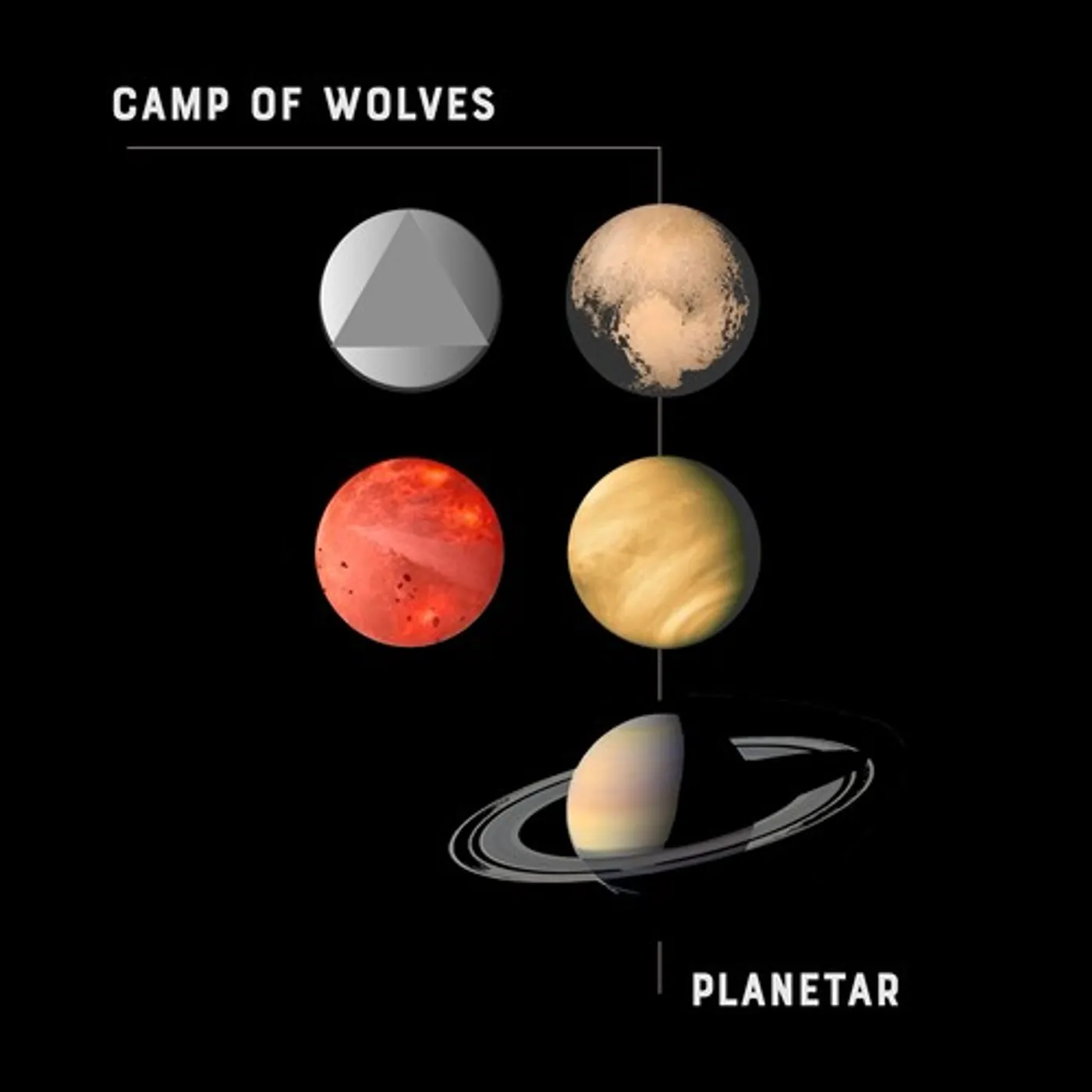Camp Of Wolves PLANETAR Vinyl Record