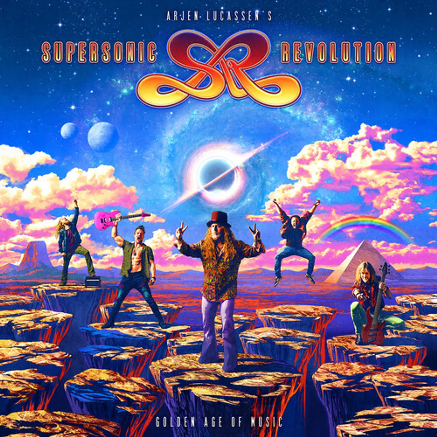 Arjen Lucassen's Supersonic Revolution GOLDEN AGE OF MUSIC CD