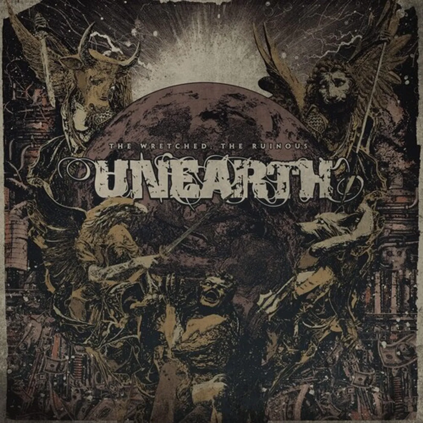 Unearth WRETCHED THE RUINOUS Vinyl Record