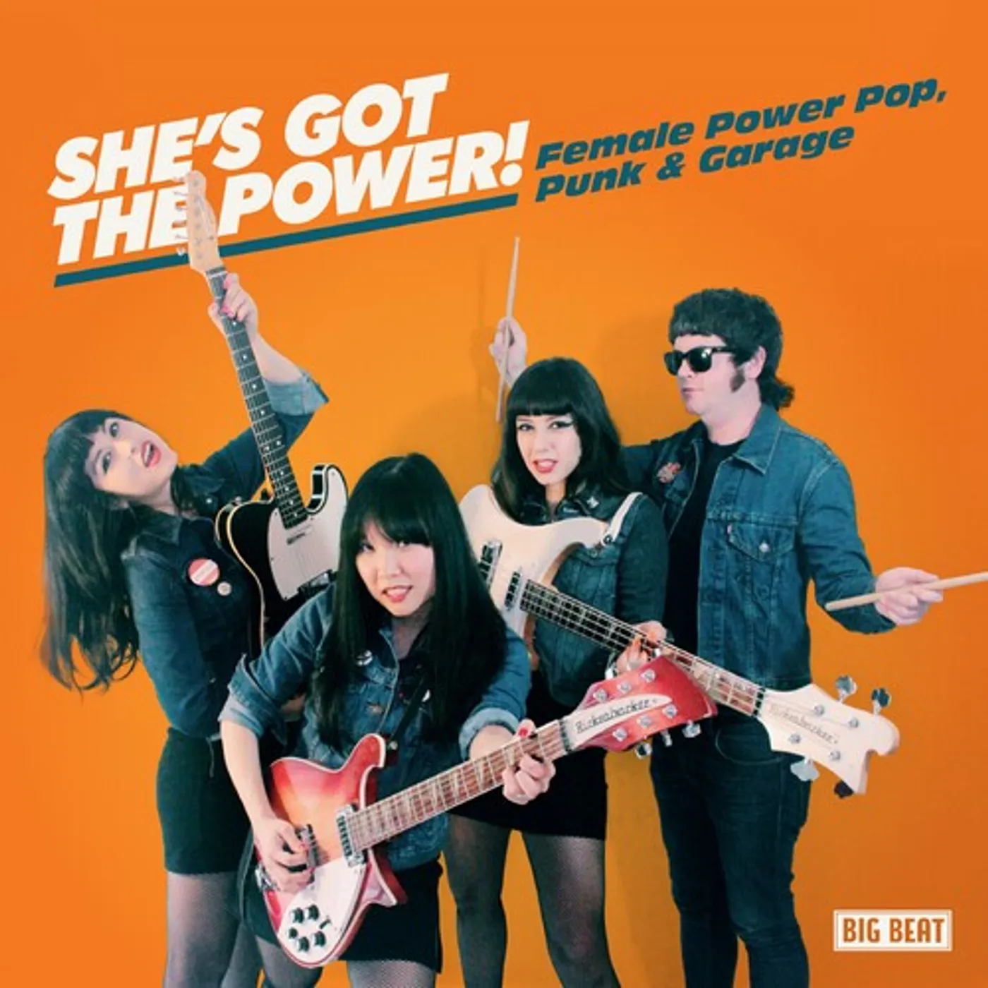 SHE'S GOT THE POWER: FEMALE POWER POP PUNK & / VAR CD