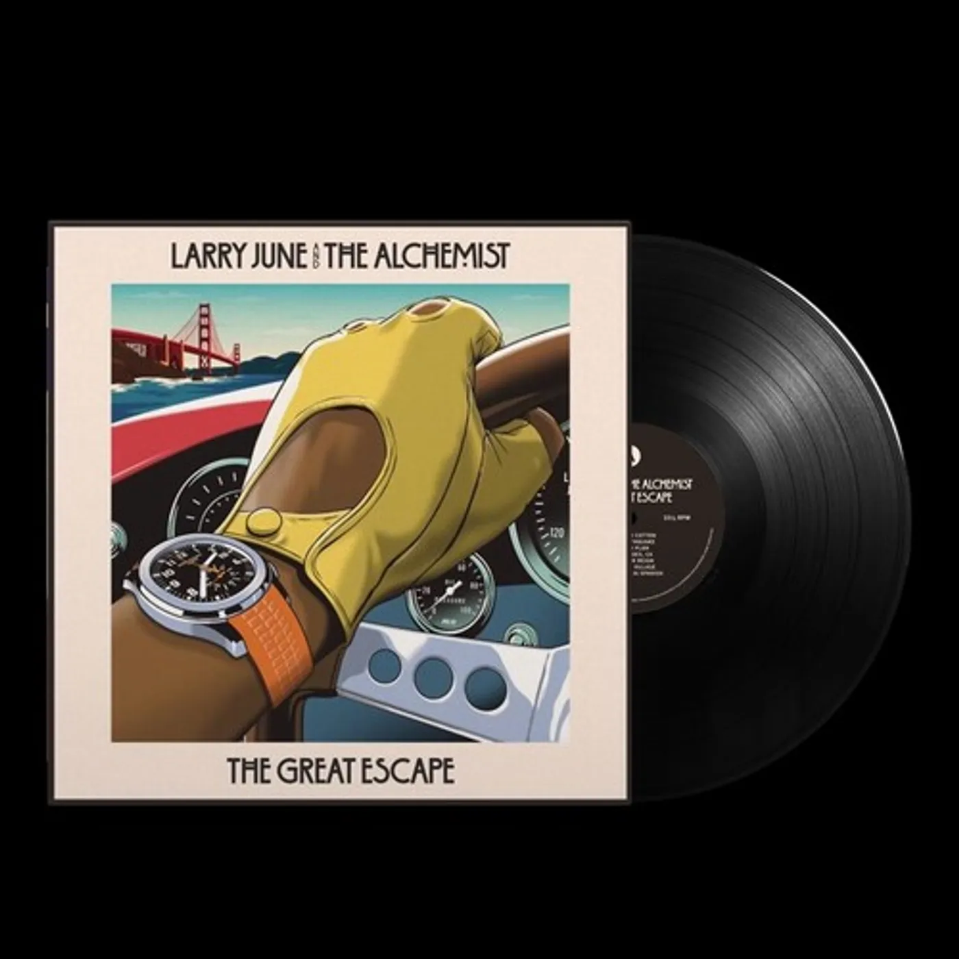 Larry June / Alchemist GREAT ESCAPE Vinyl Record