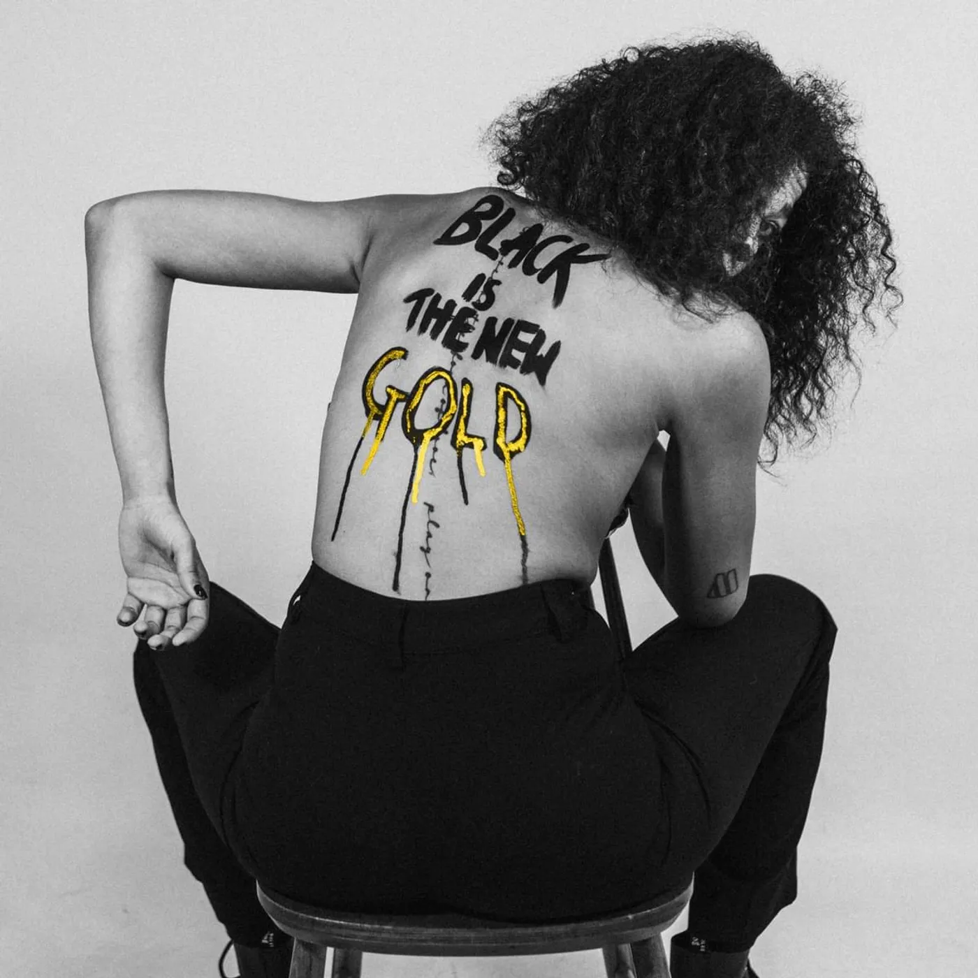 Brooke Combe BLACK IS THE NEW GOLD Vinyl Record