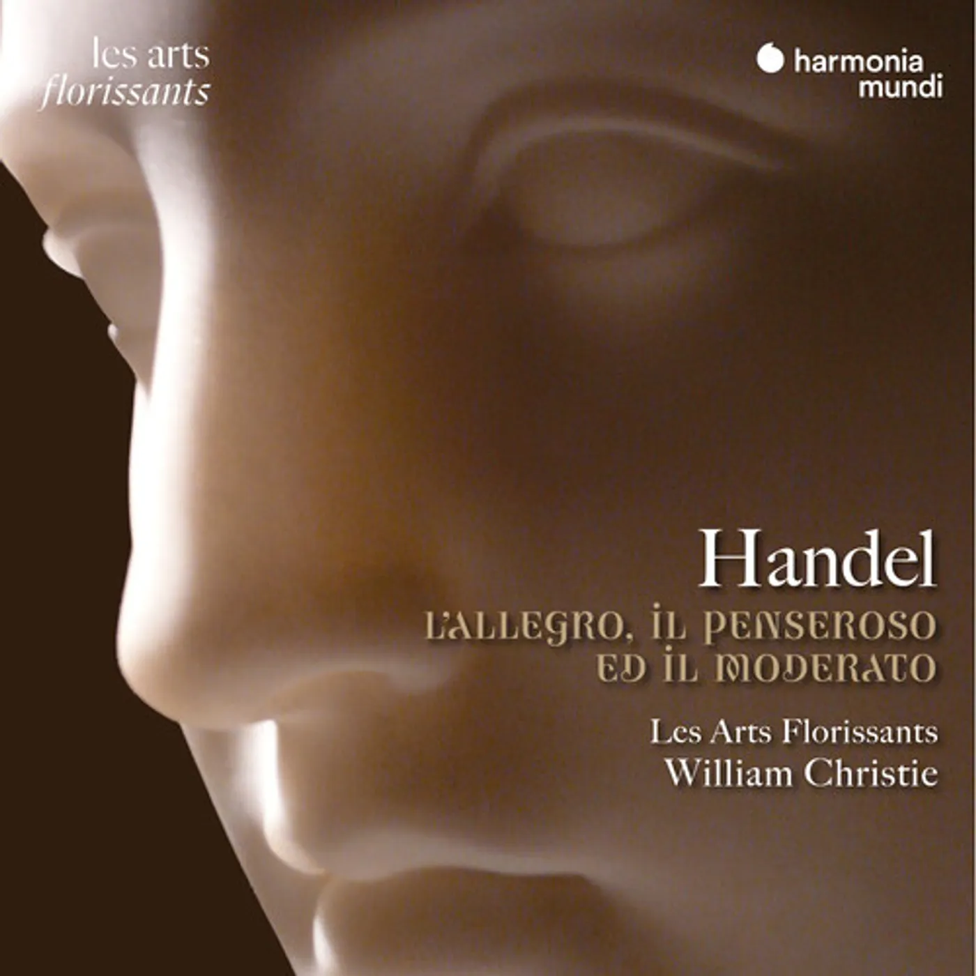 Les Arts Florissants HANDEL: L'ALLEGRO IL PENSEROSO ED IL MODERATO CD