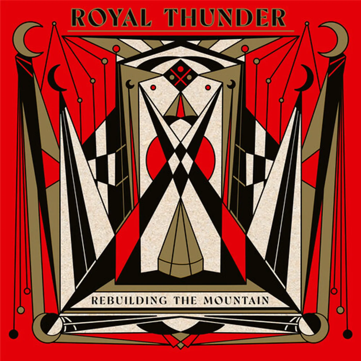 Royal Thunder REBUILDING THE MOUNTAIN - BEIGE Vinyl Record