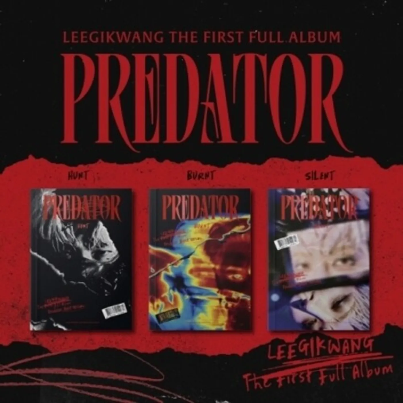 LEE GI KWANG PREDATOR - RANDOM COVER CD