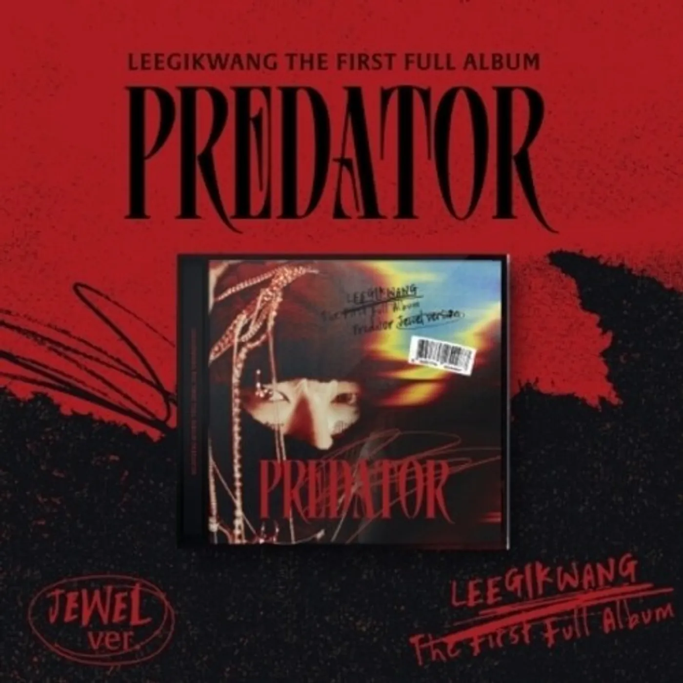 LEE GI KWANG PREDATOR - JEWEL CASE CD