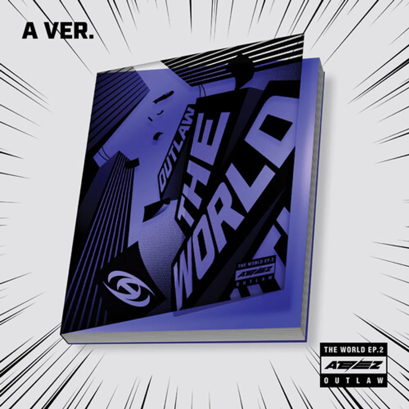 ATEEZ WORLD EP.2 : OUTLAW - A VER. CD